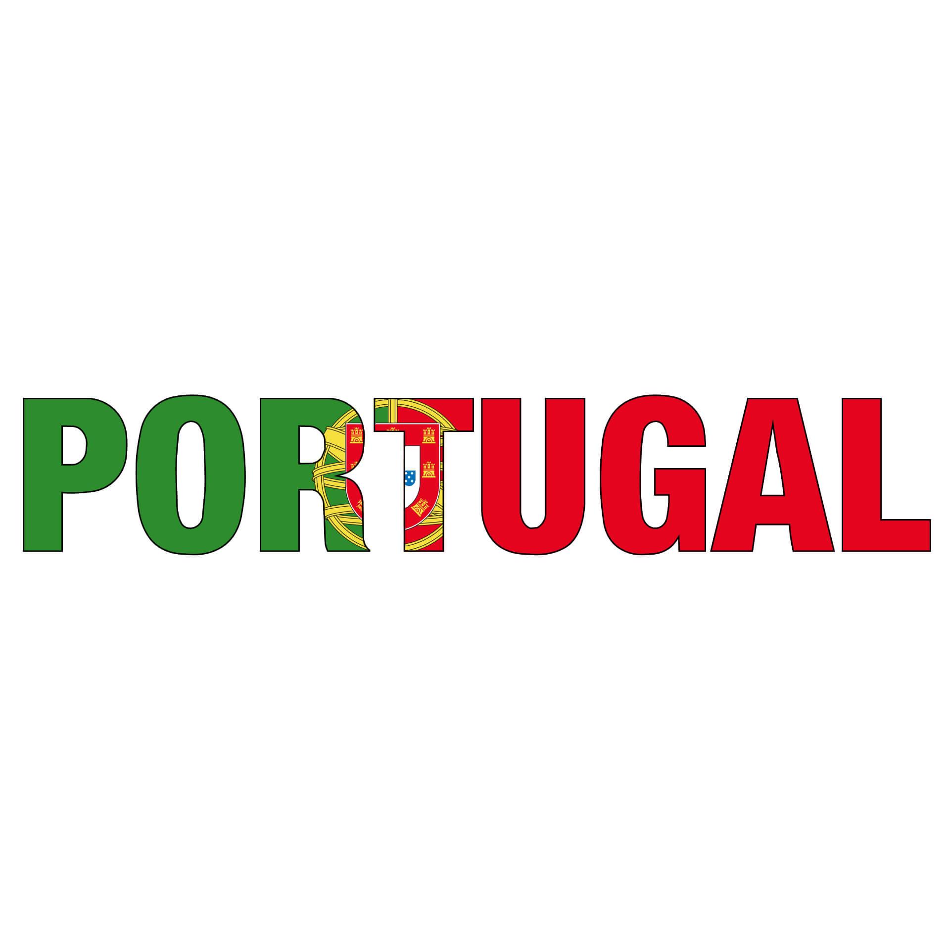 Muursticker Portugal
