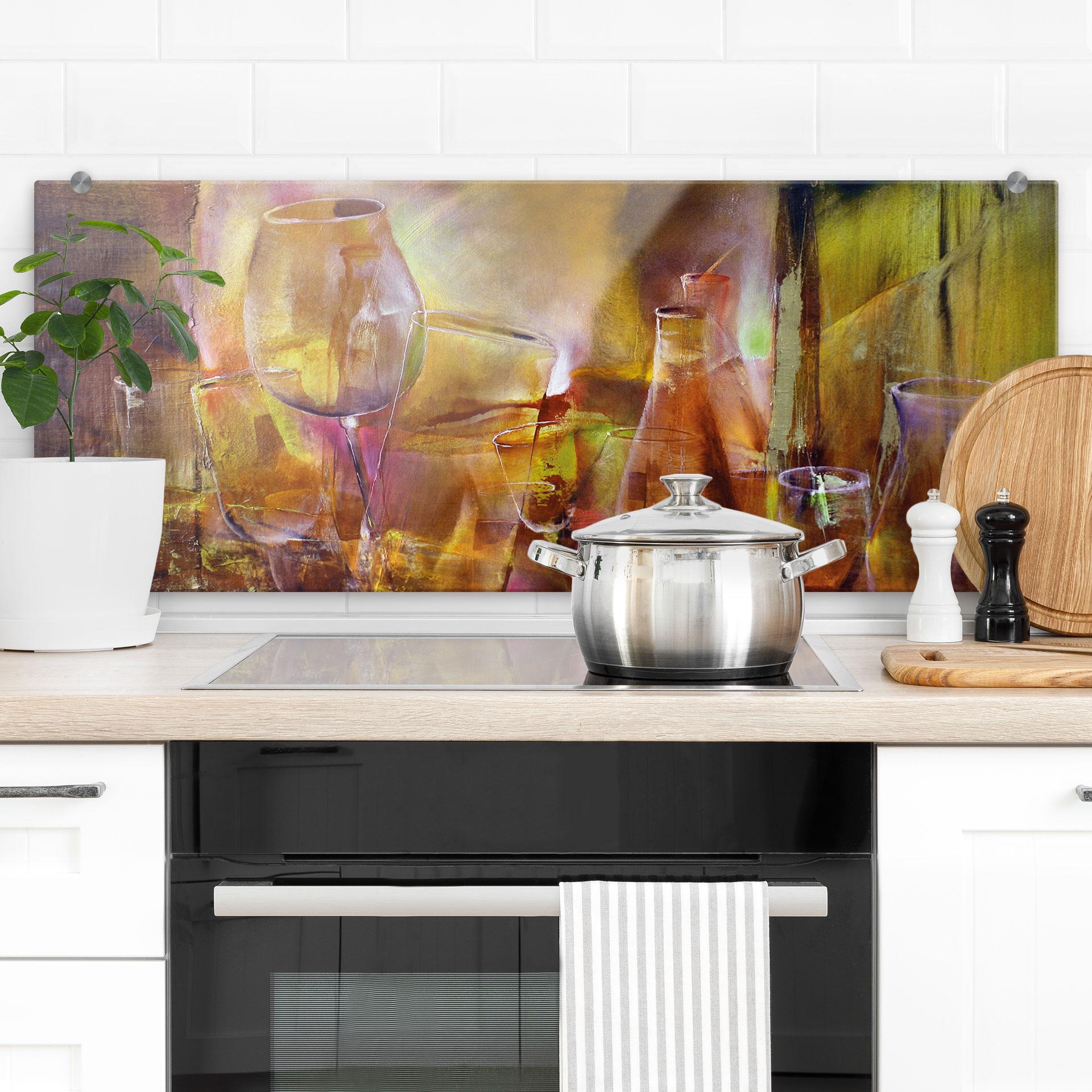 Stænkplade Vaser og glas - Schmucker