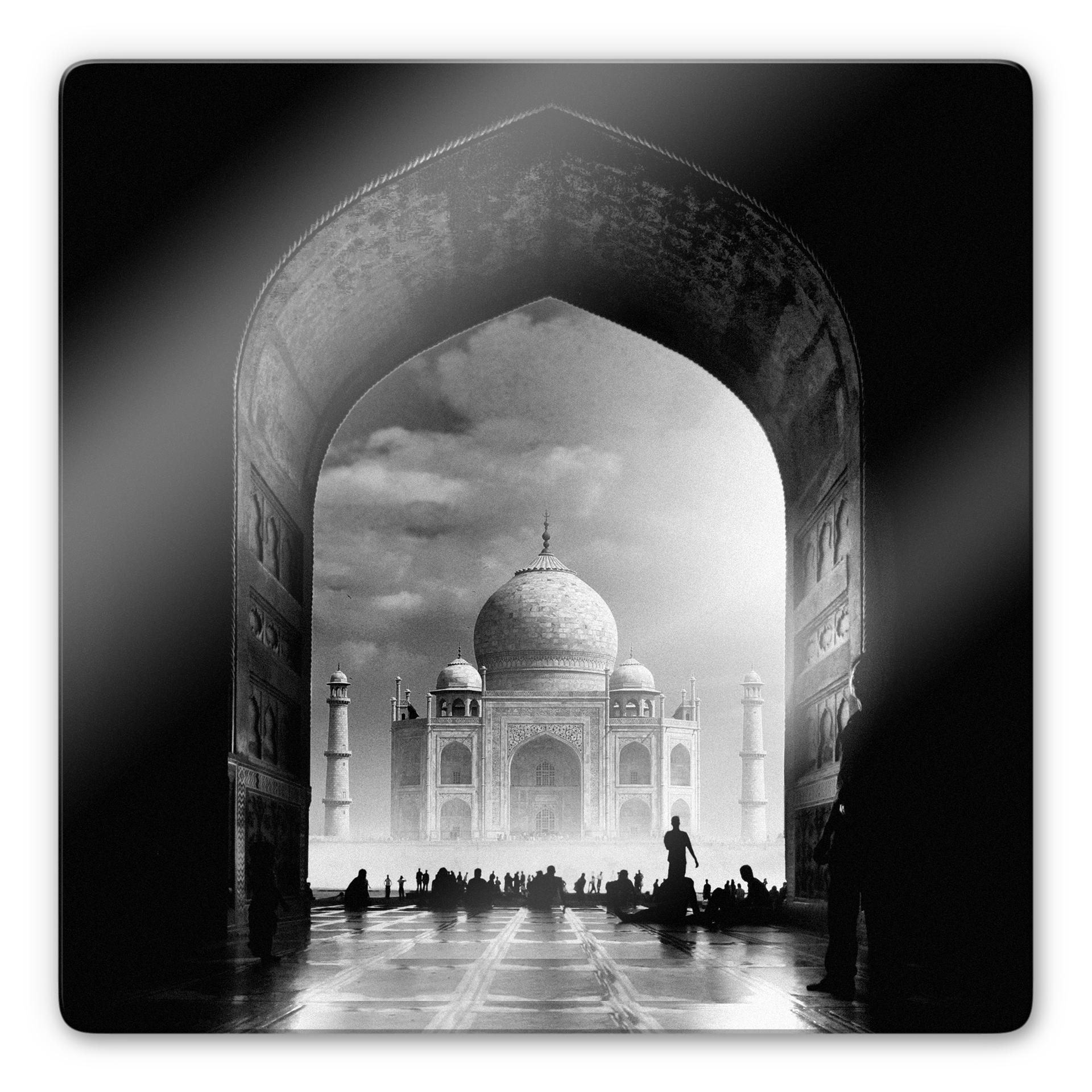 Tableau sur verre Buhligaha - Mystical Taj Mahal