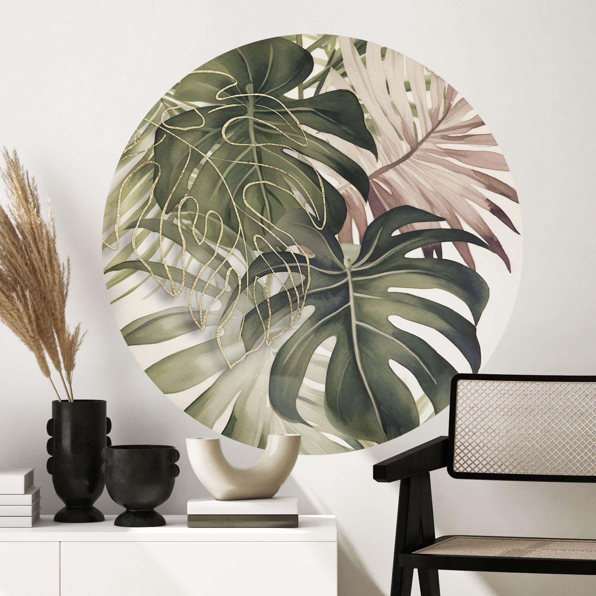 Wall Sticker Tropiske blade Boho - Haase