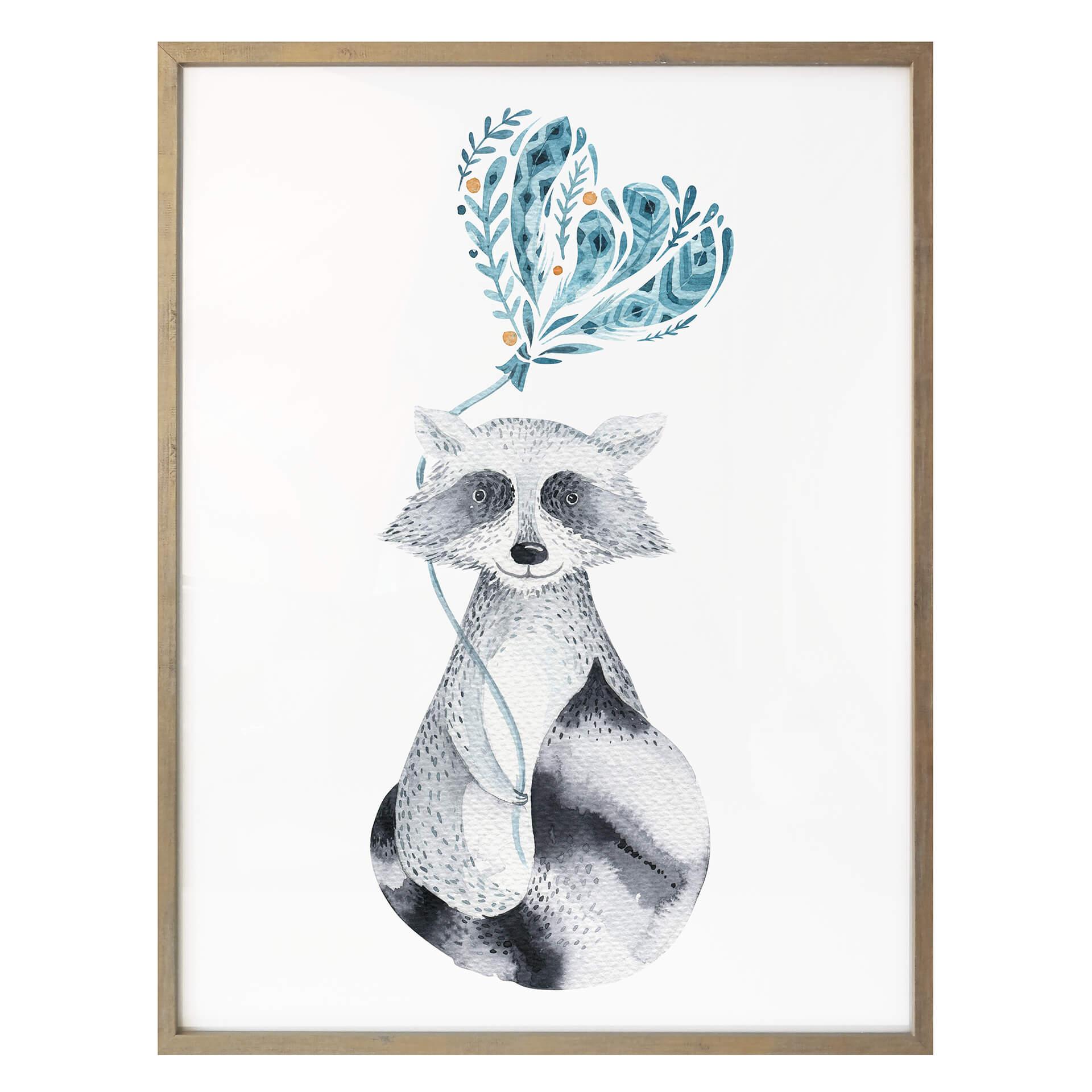 Poster Kvilis - Raccoon 03