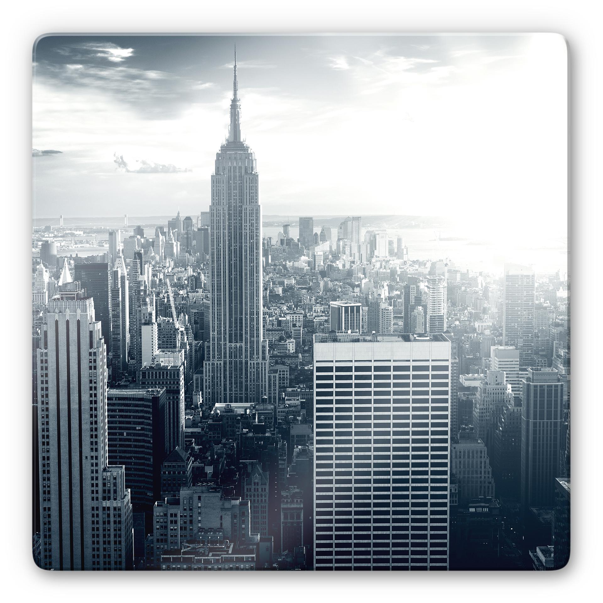 Glasbillede - The Empire State Building - Kvadratisk