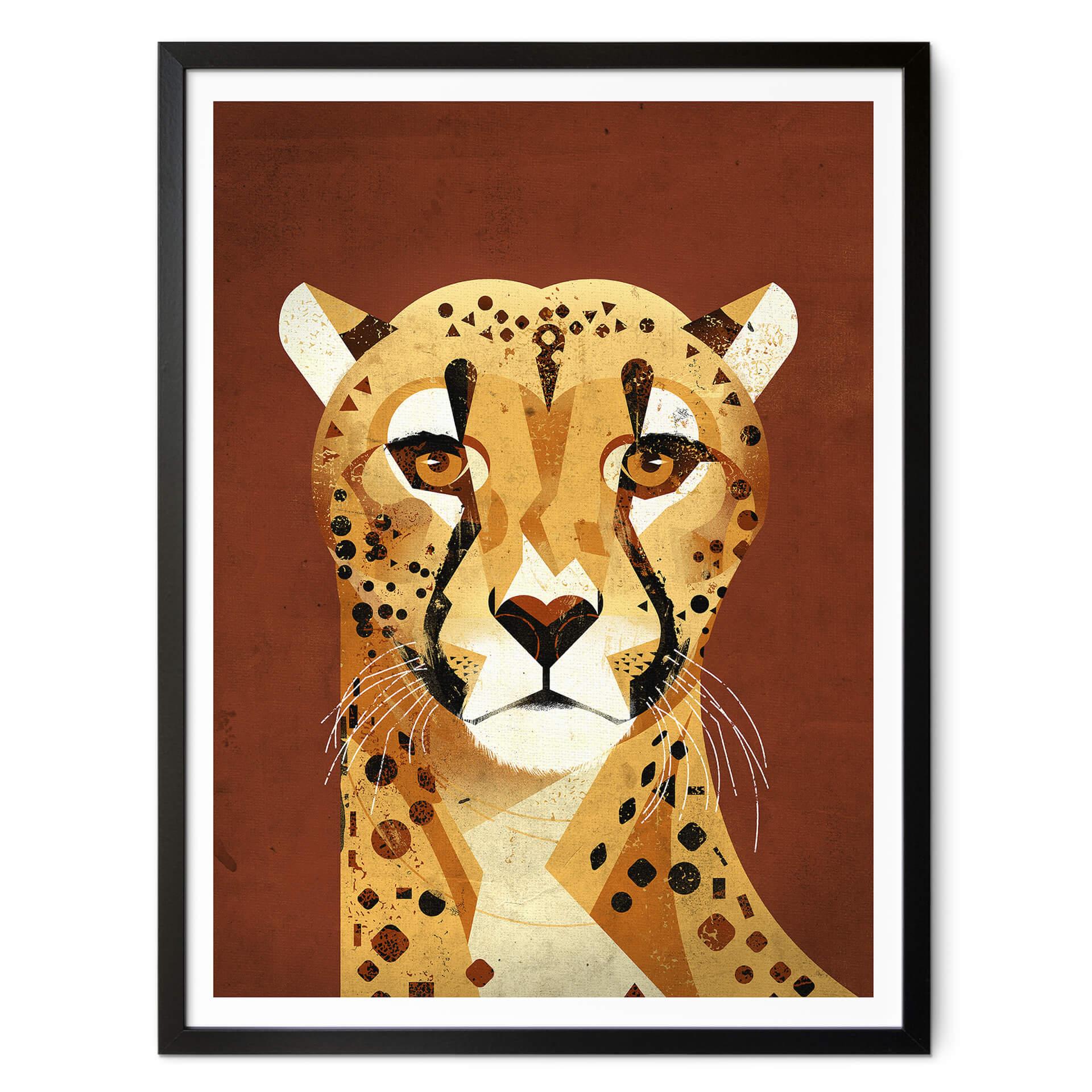 Poster Brun - Gepard