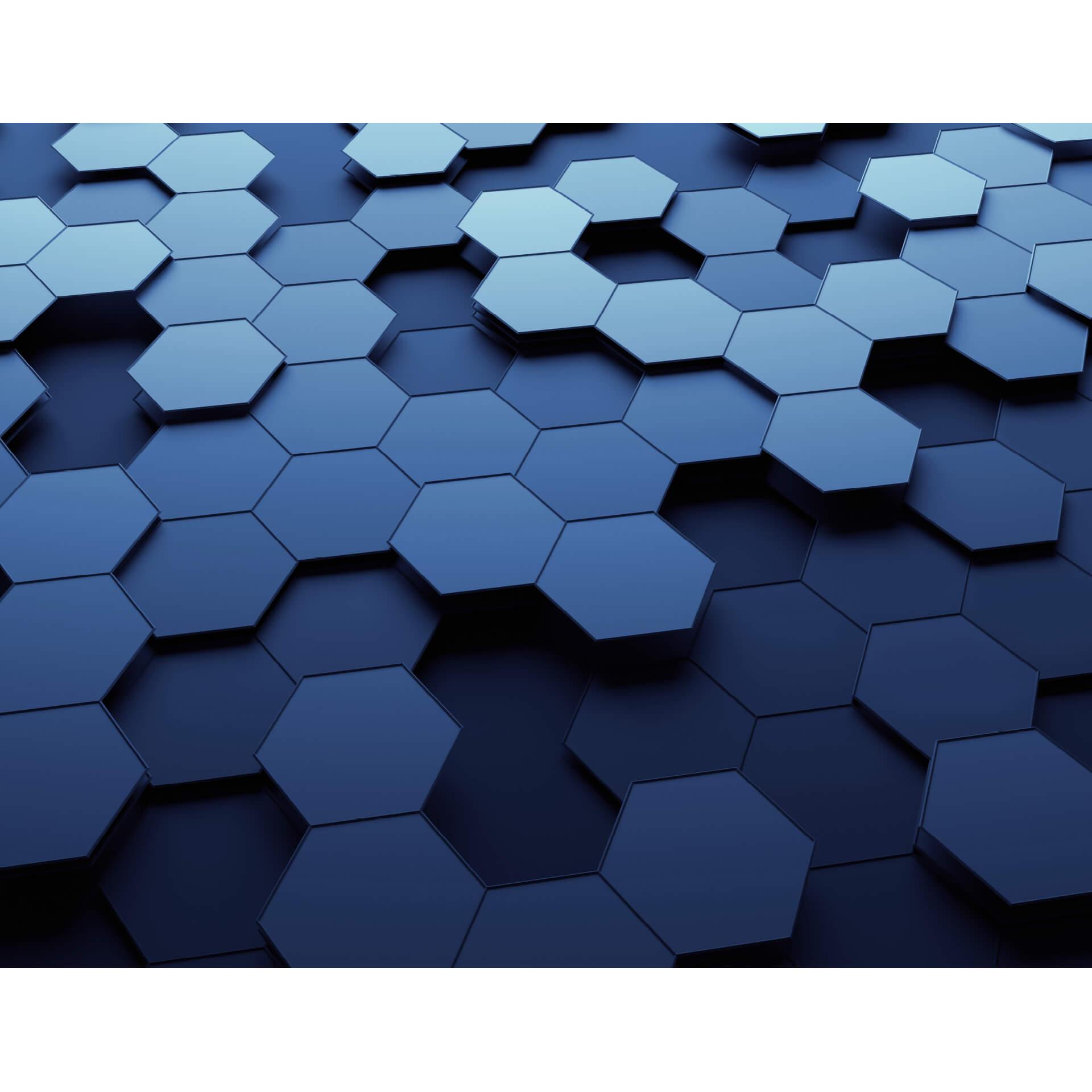 Fotobehang 3D – Honeycomb