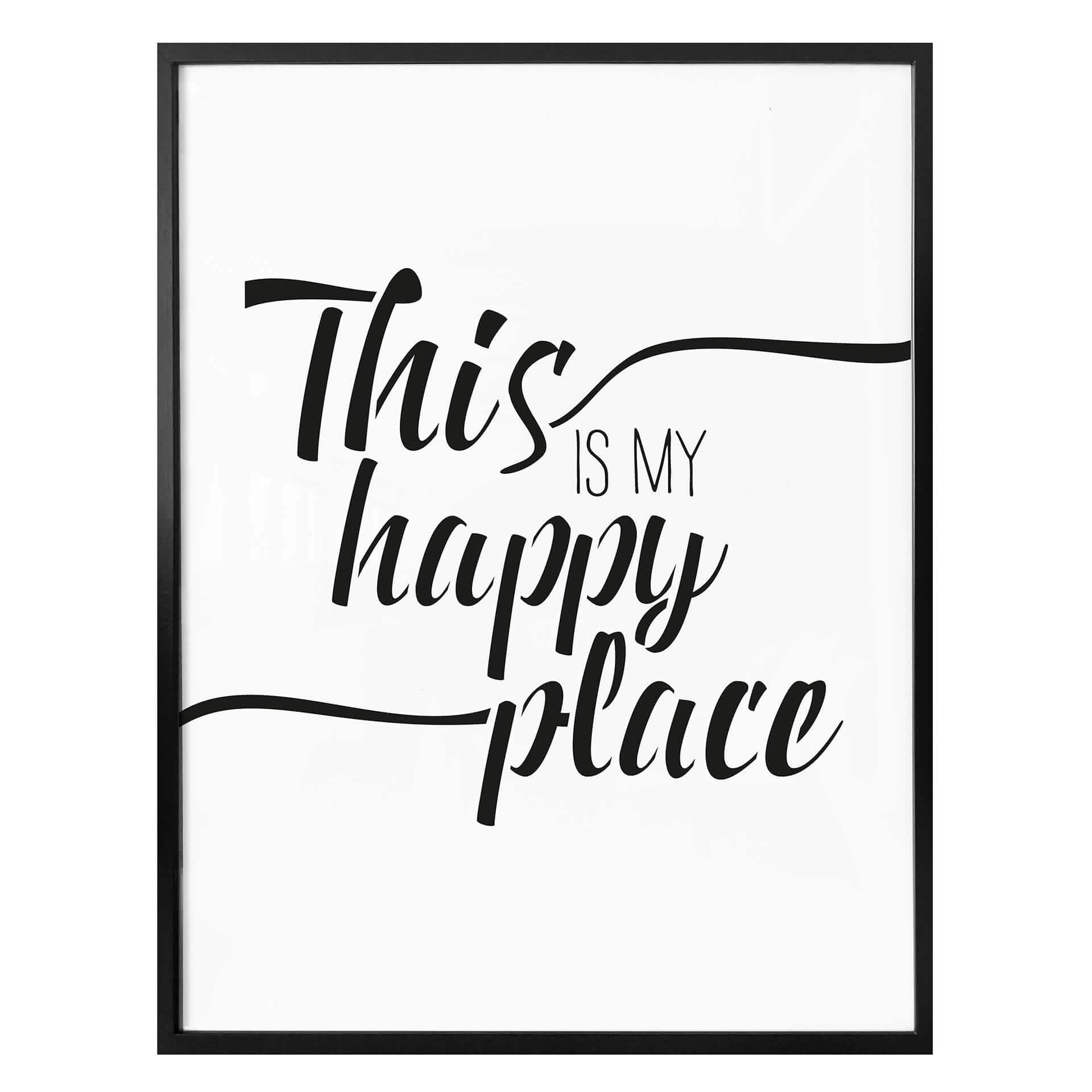 Plakat - This is my happy place