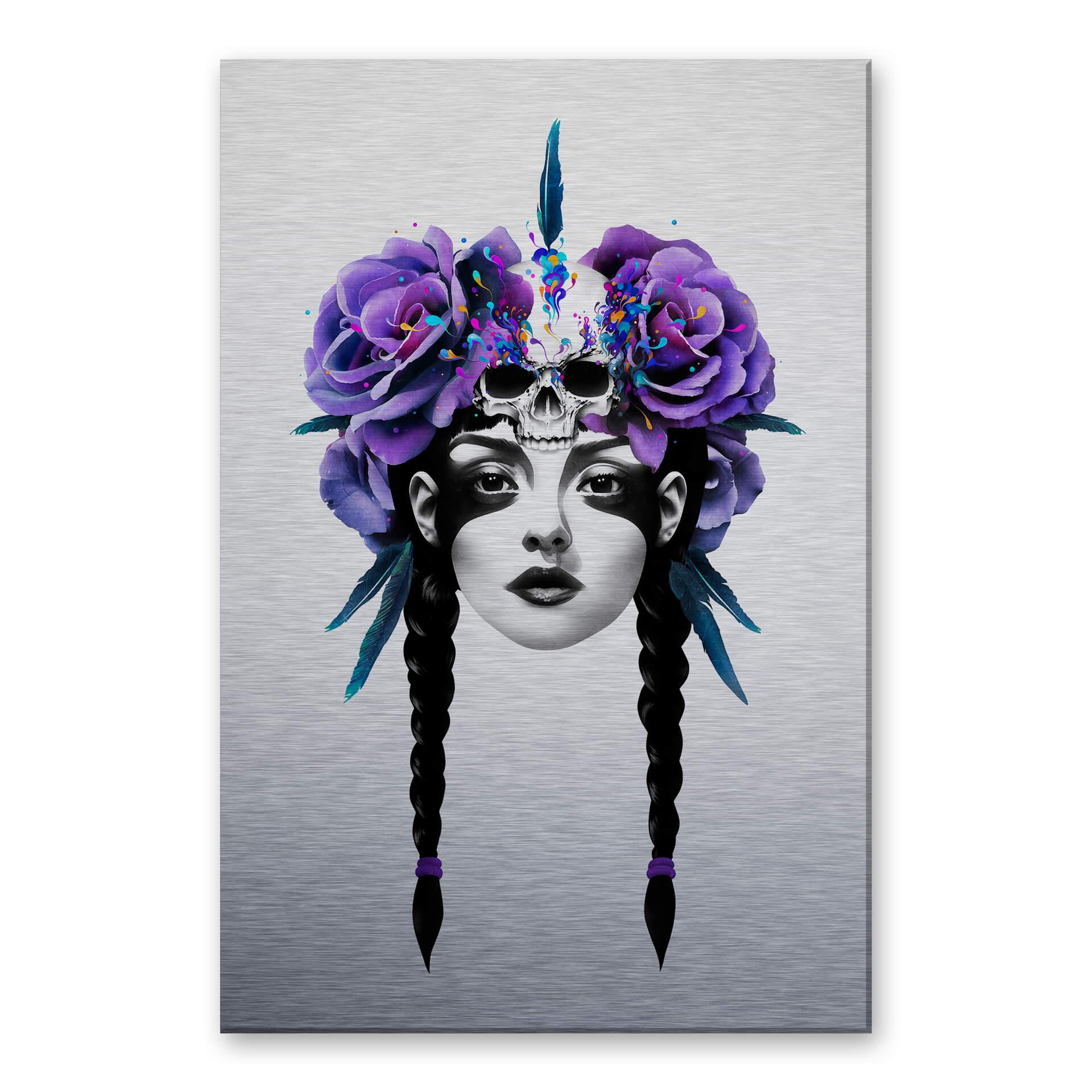 Tableau en alu-Dibond effet argenté  Ireland - New Way Warrior