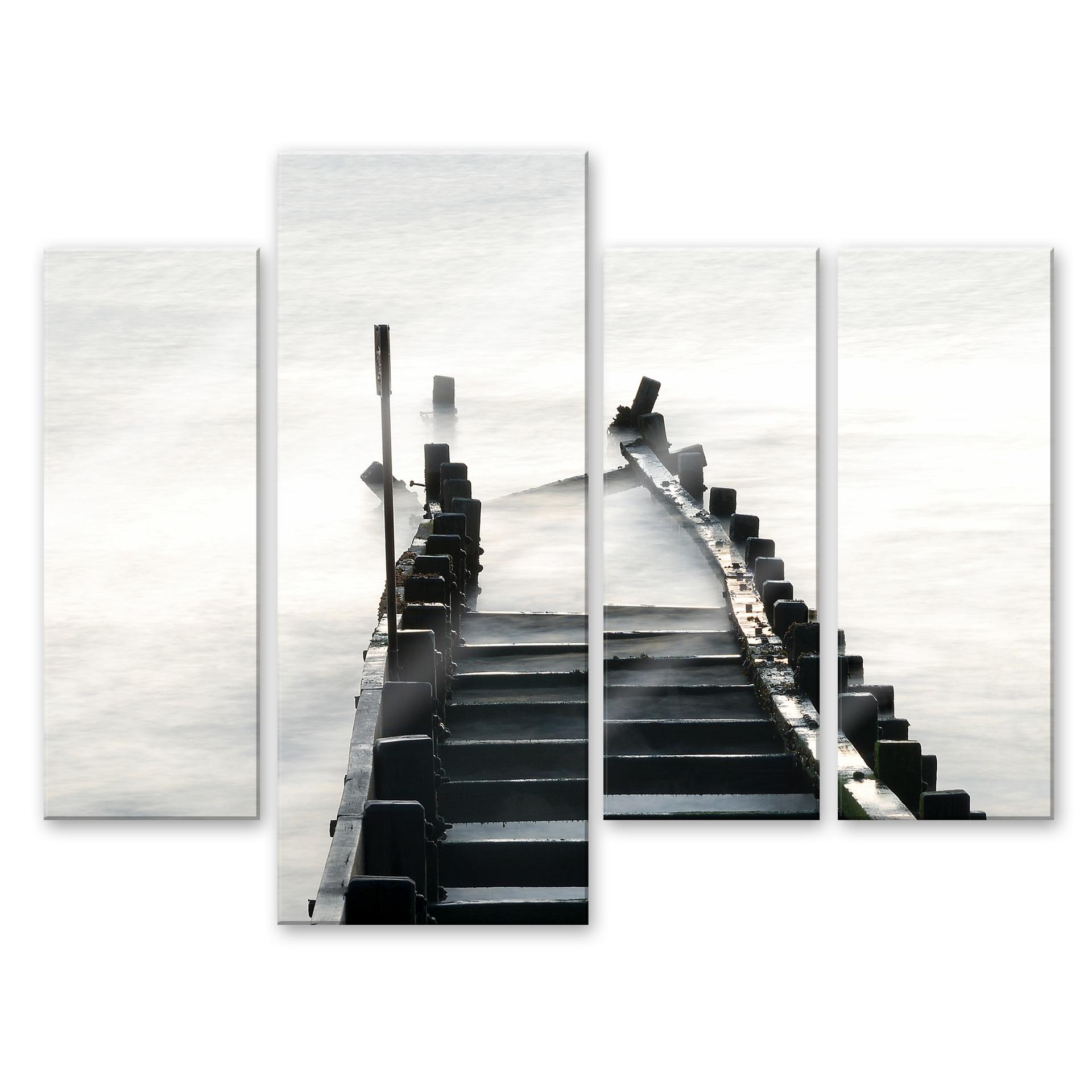 Akrylbillede Way to nowhere 02 (4-delt)