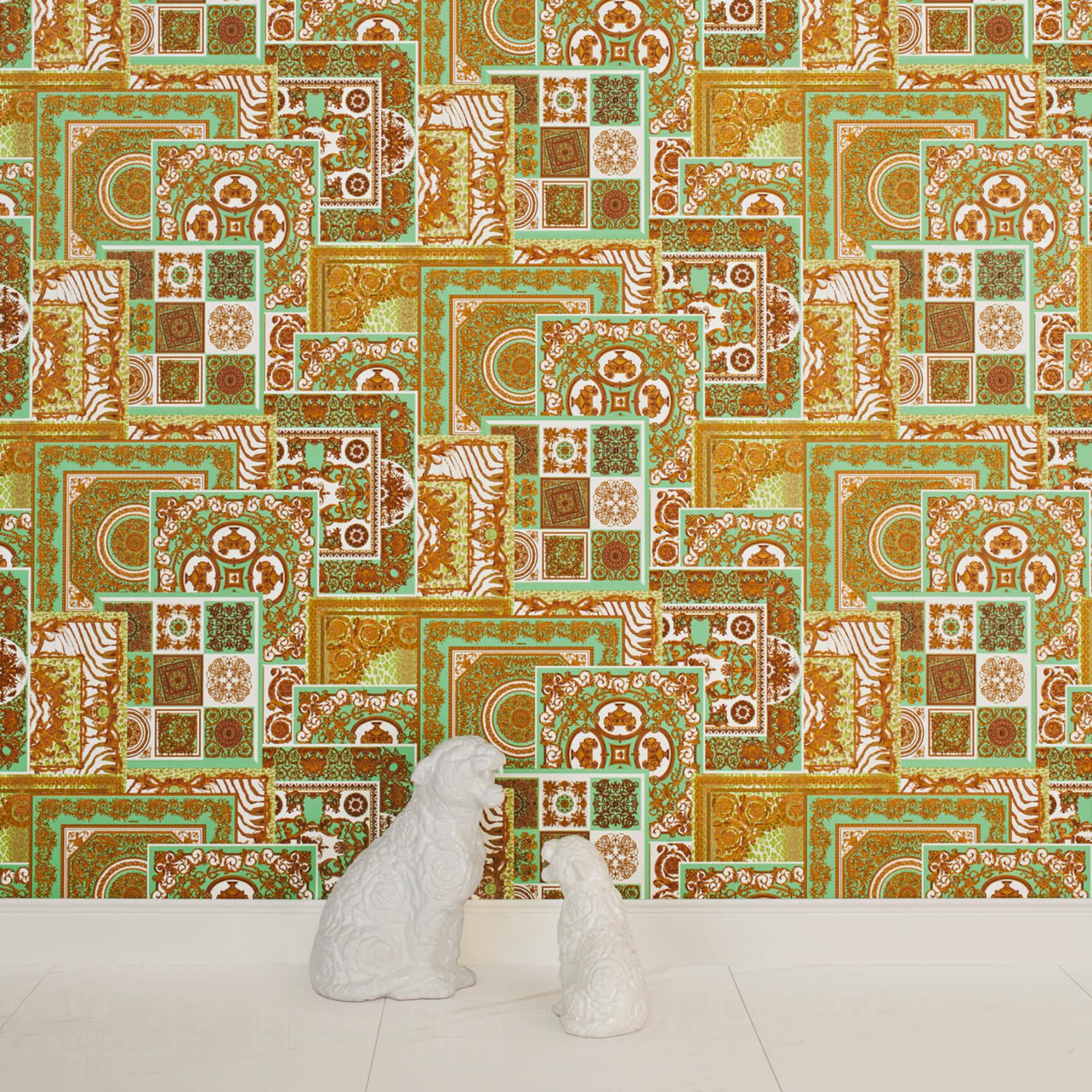 Versace wallpaper Vliestapete Decoupage Tapete met