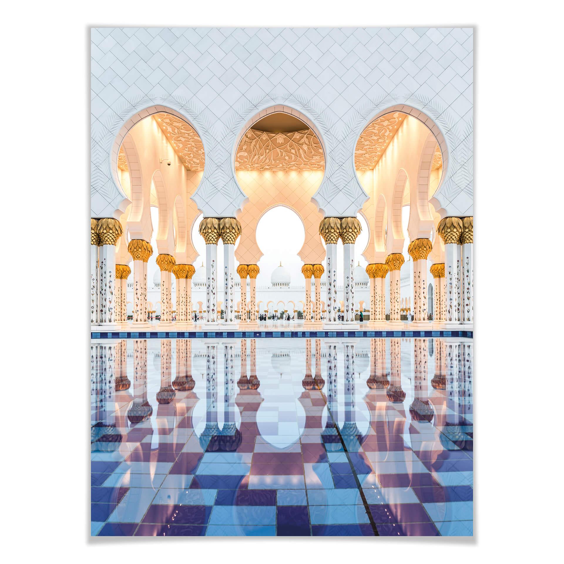 Plakat Colombo - Meczet Szejka Zayeda w Abu Zabi