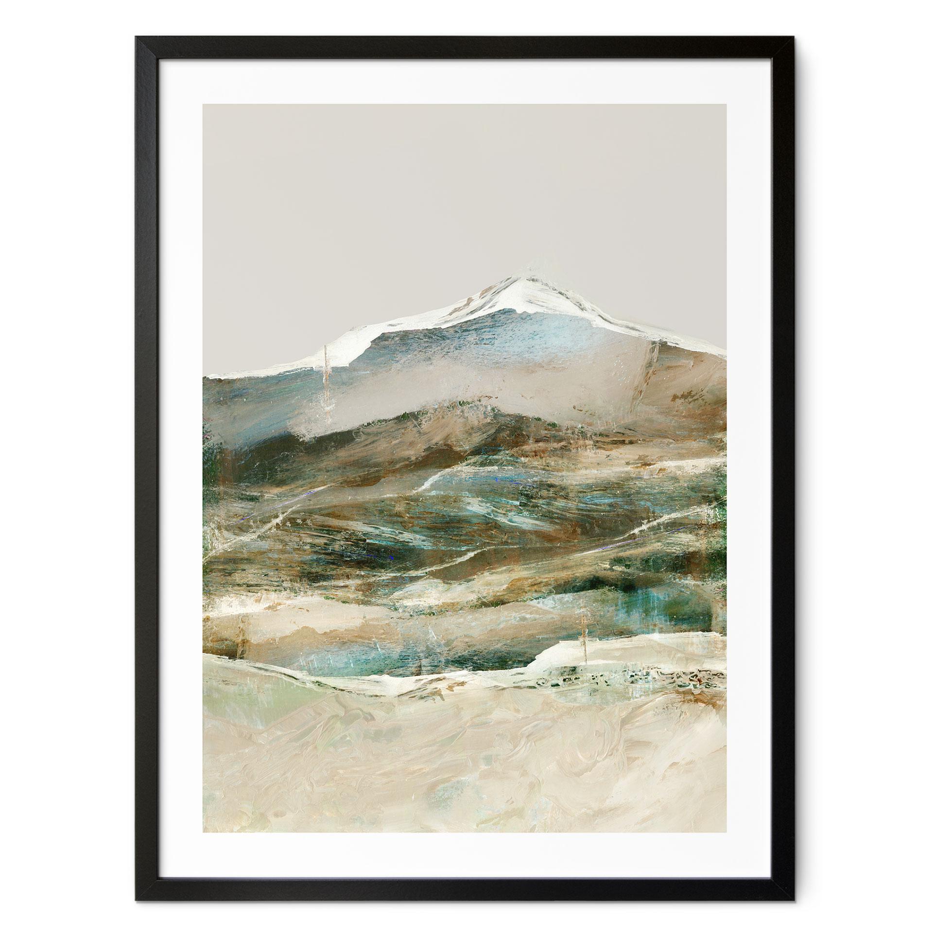 Plakat Abstrakte bjerge - Hobday