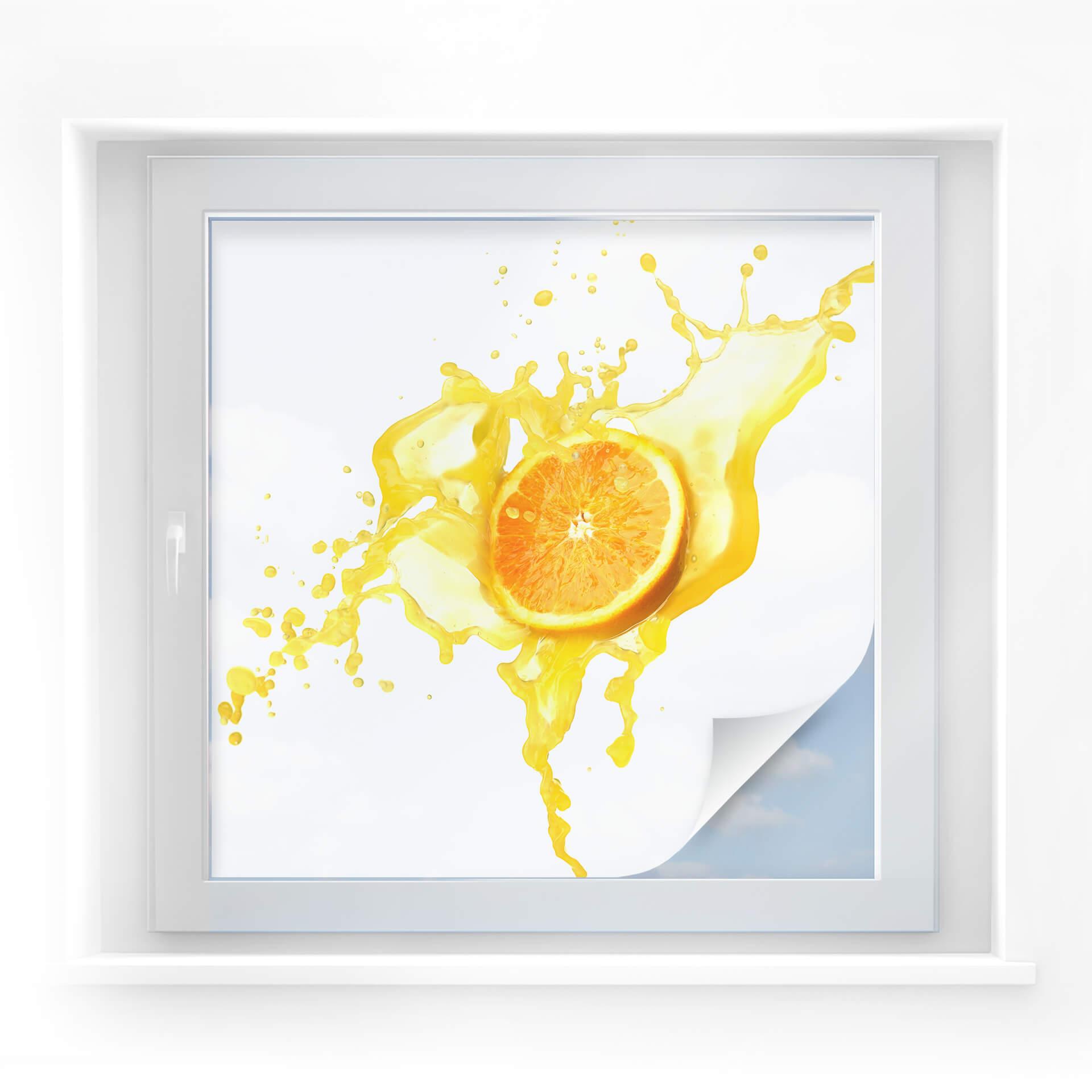 Film occultant - Splashing Oranges - carré