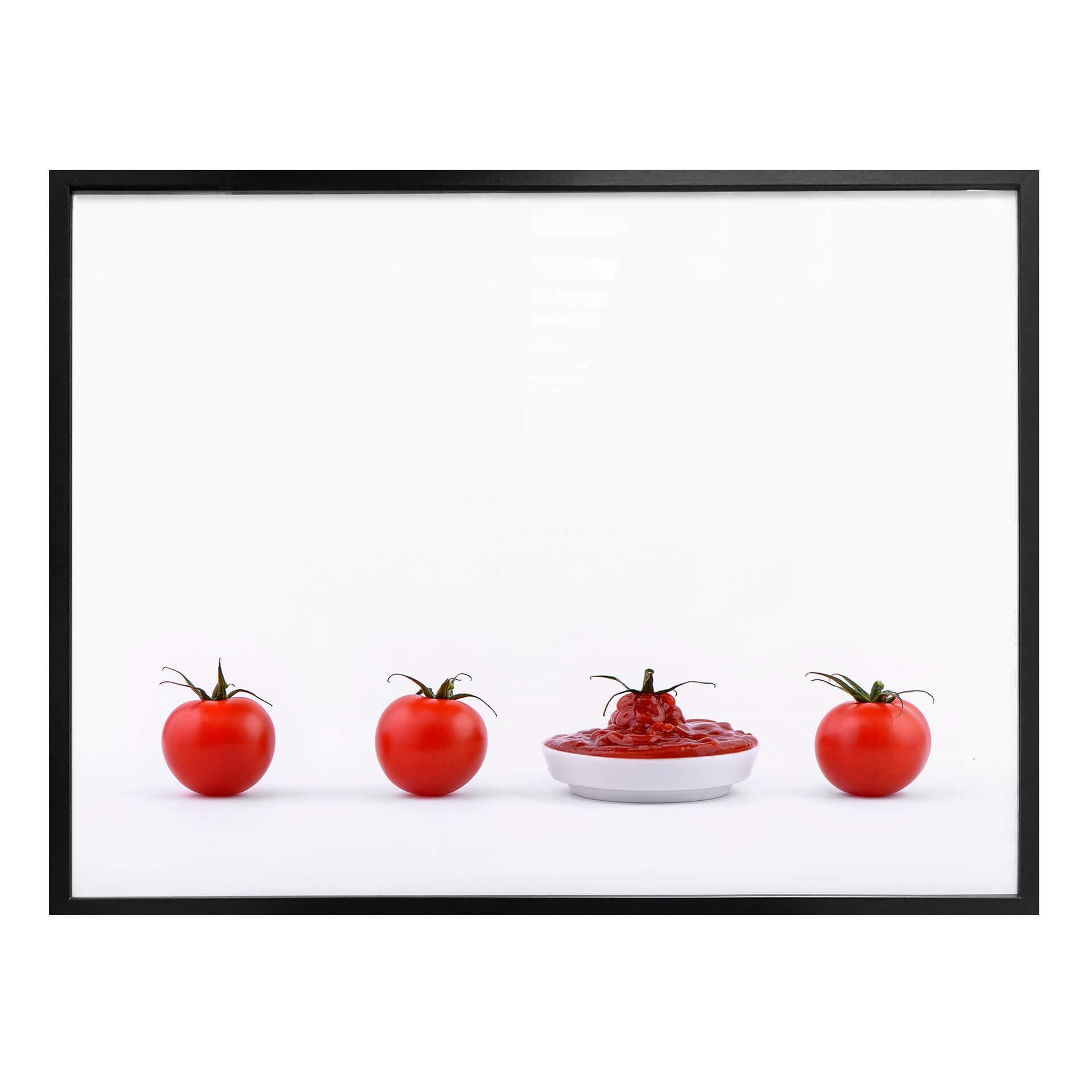 Póster Csontos - Érase una vez cuatro tomates