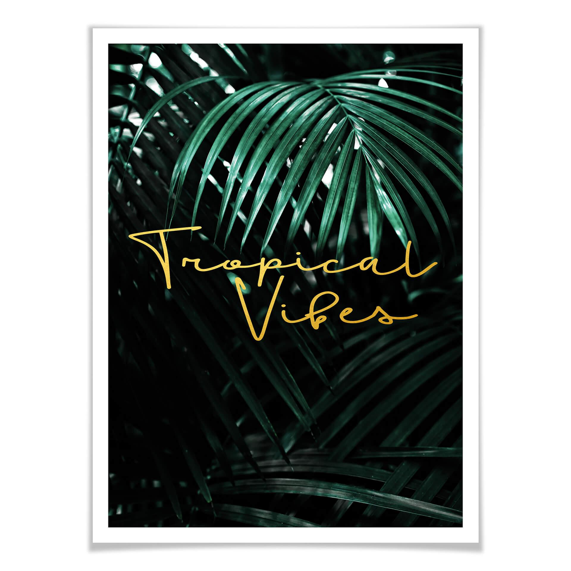 Poster Tropical Vibes