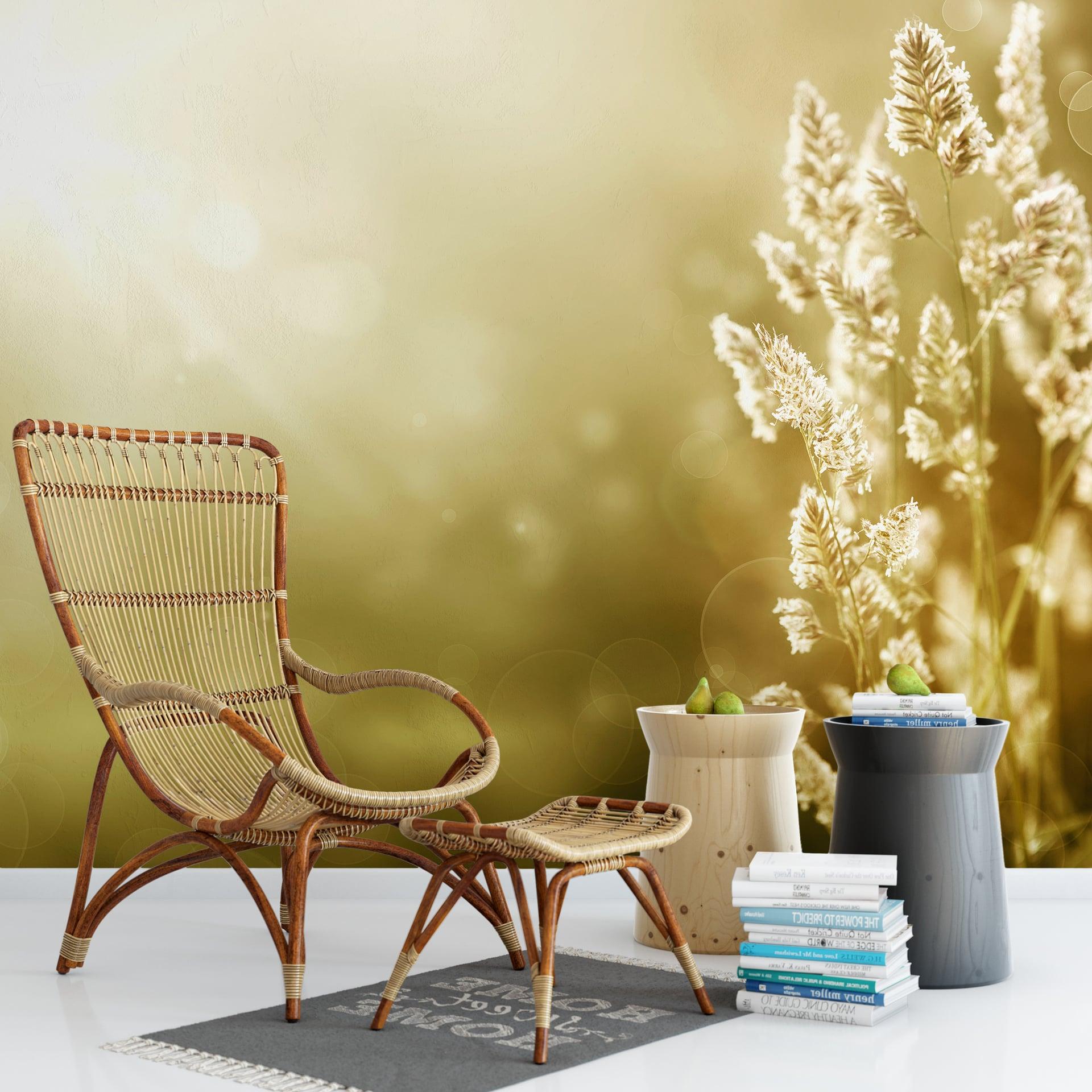 Fototapet - Sunny Wheat Field