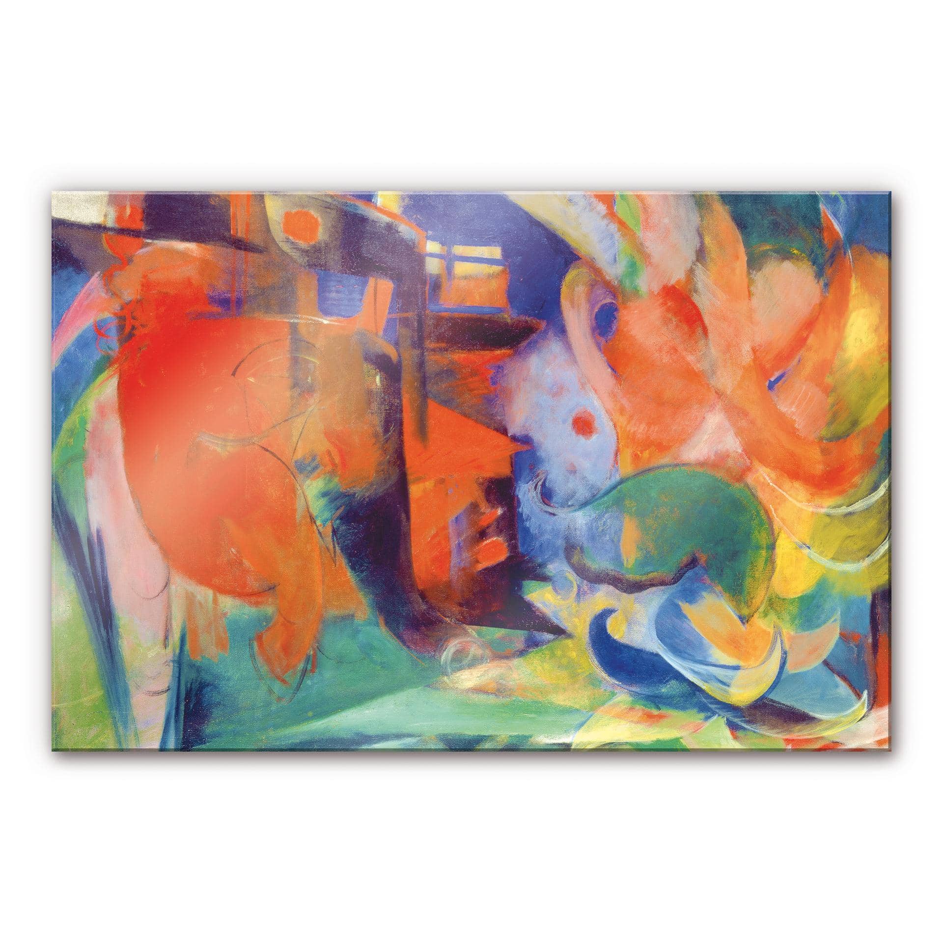 Tableau en verre acrylique - Marc - Formes abstraites
