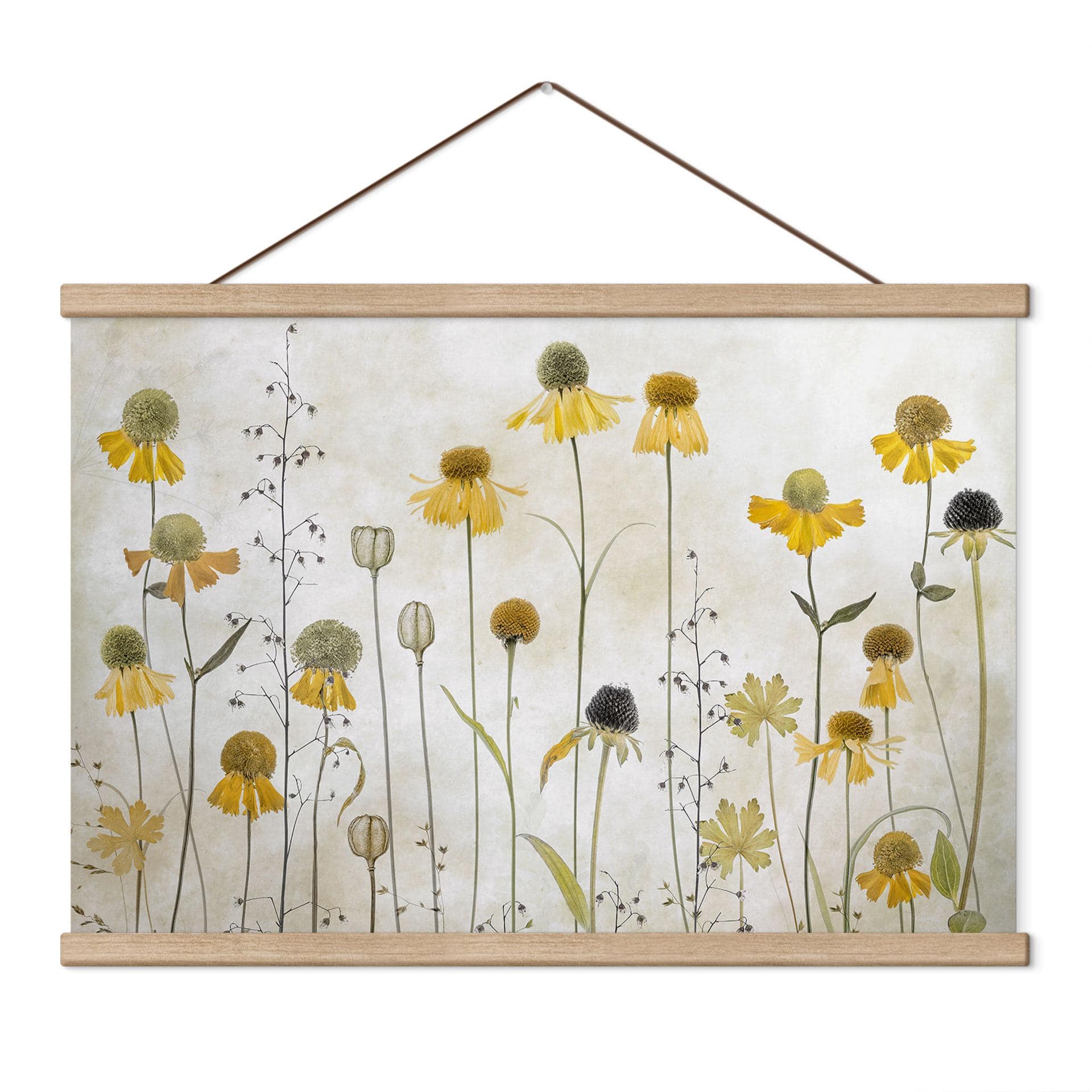 Textielposter Zonnebruid - Disher
