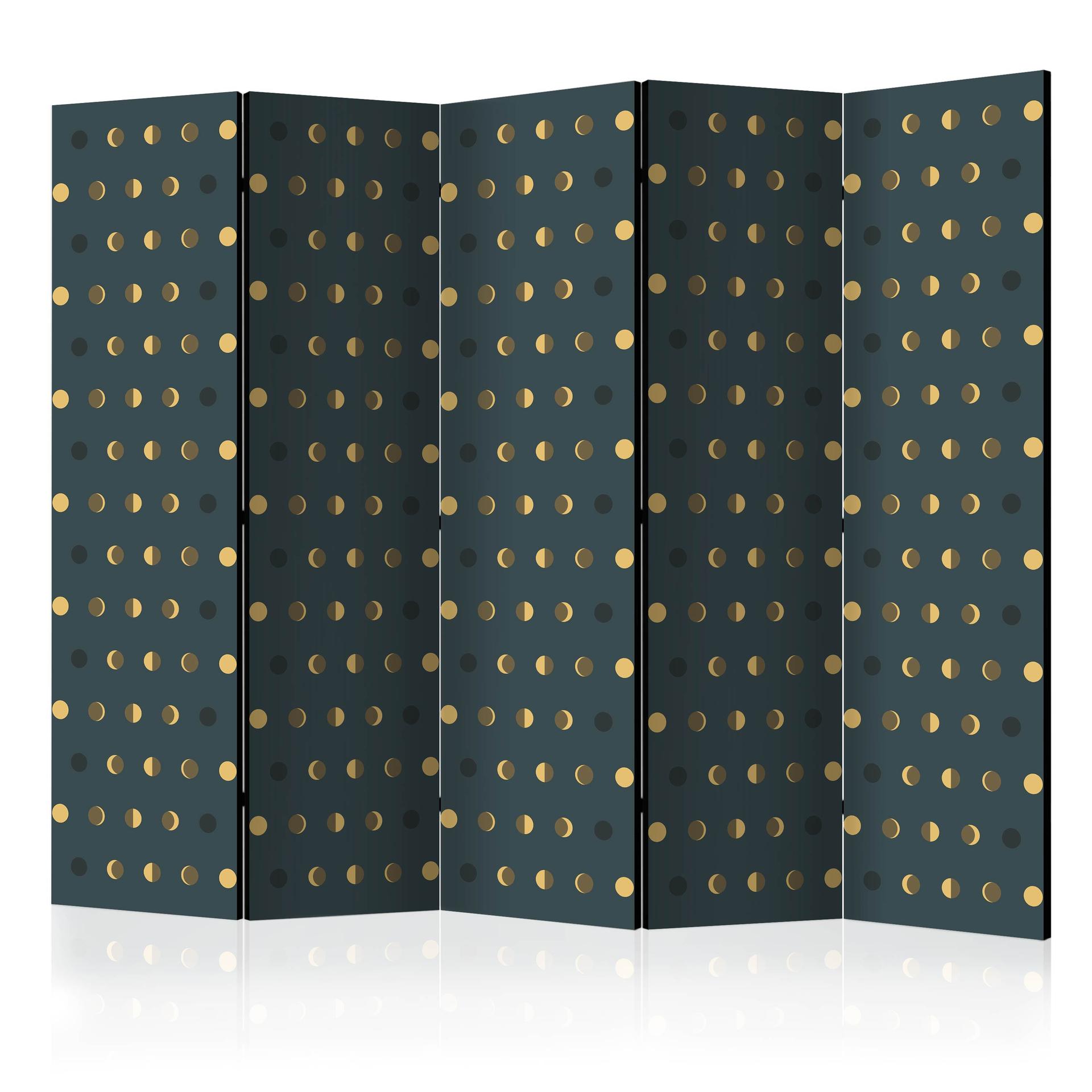 Divisorio per sala - Puntini, 3 pezzi