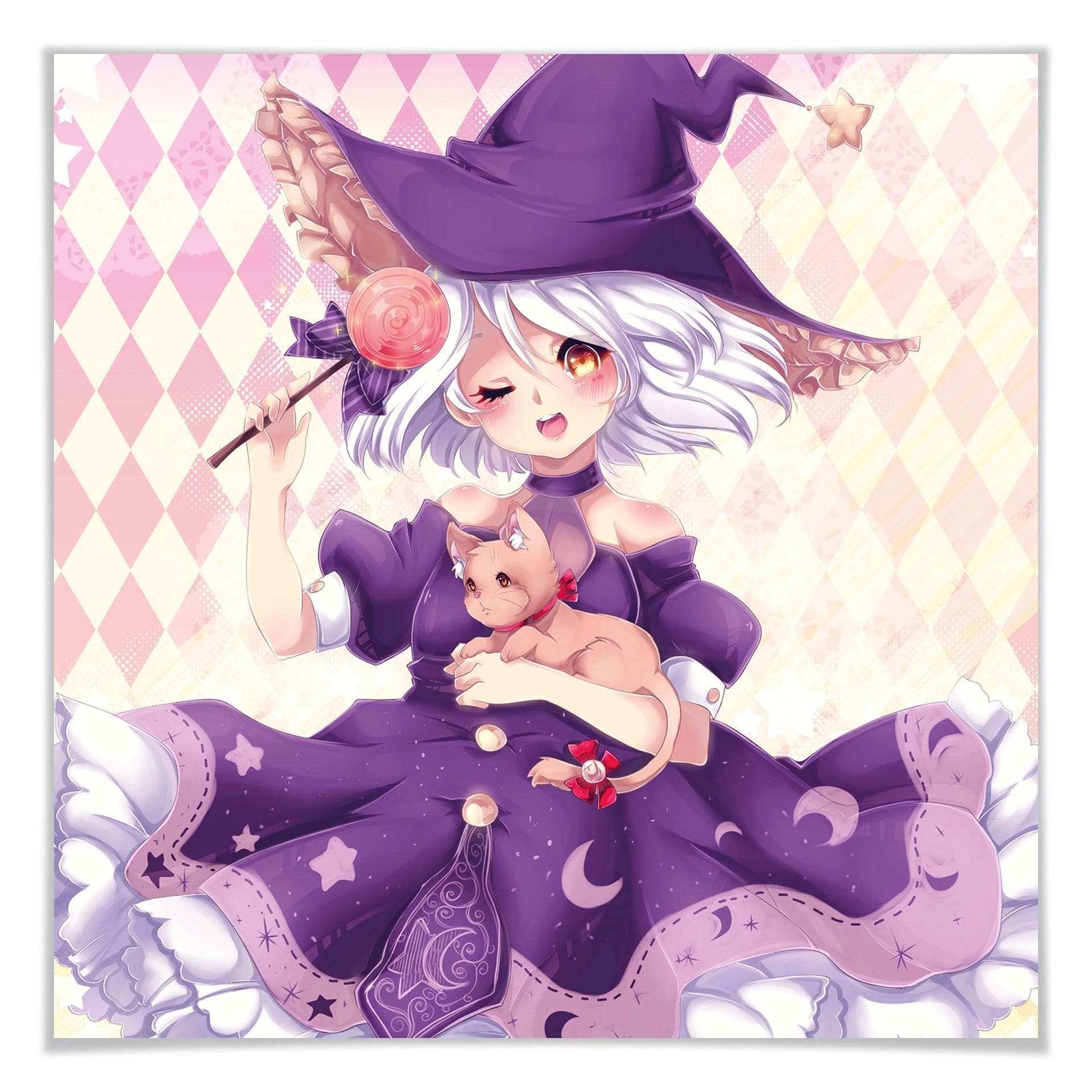 Poster La Doll Blanche - Lilla häxan