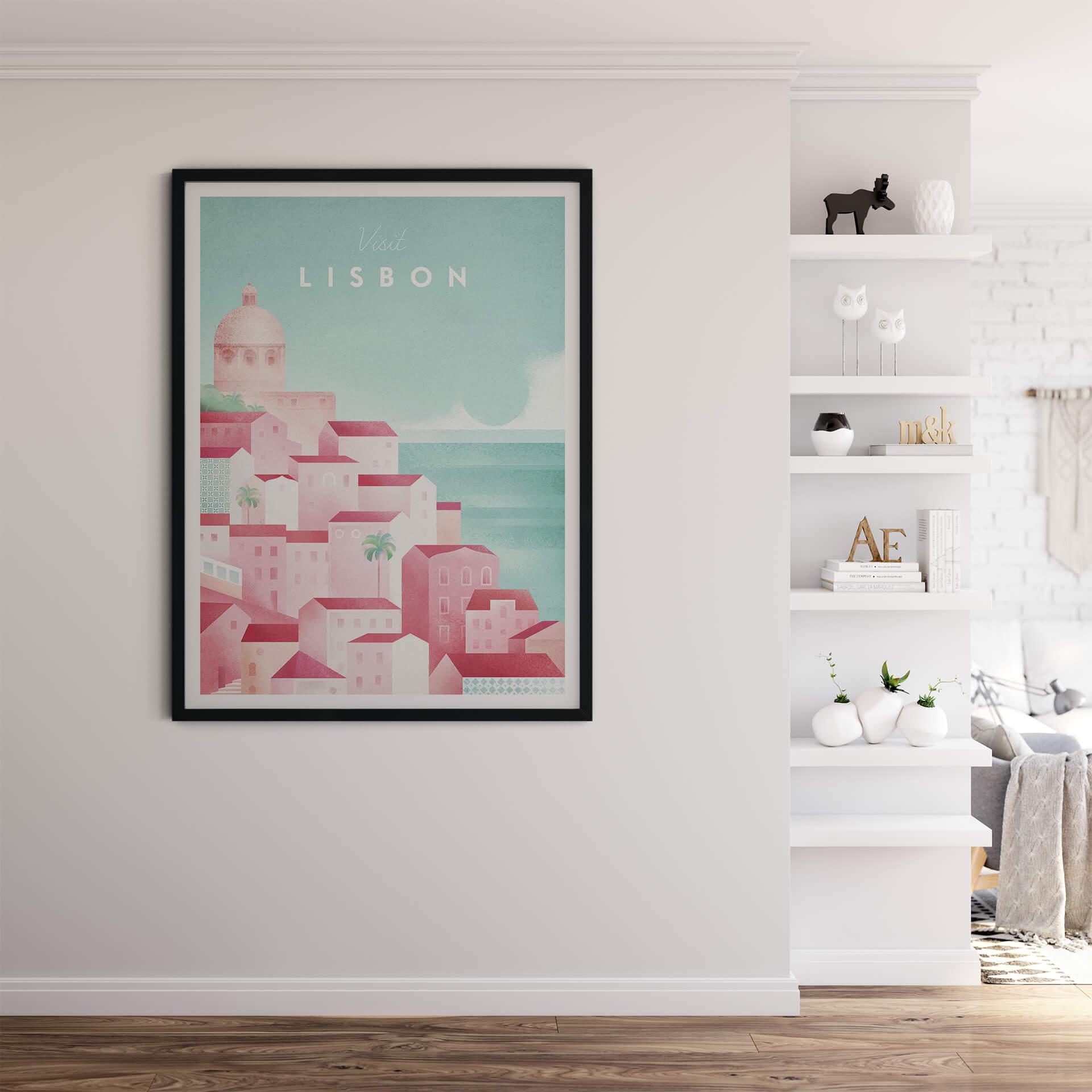Poster Rivers - Lissabon