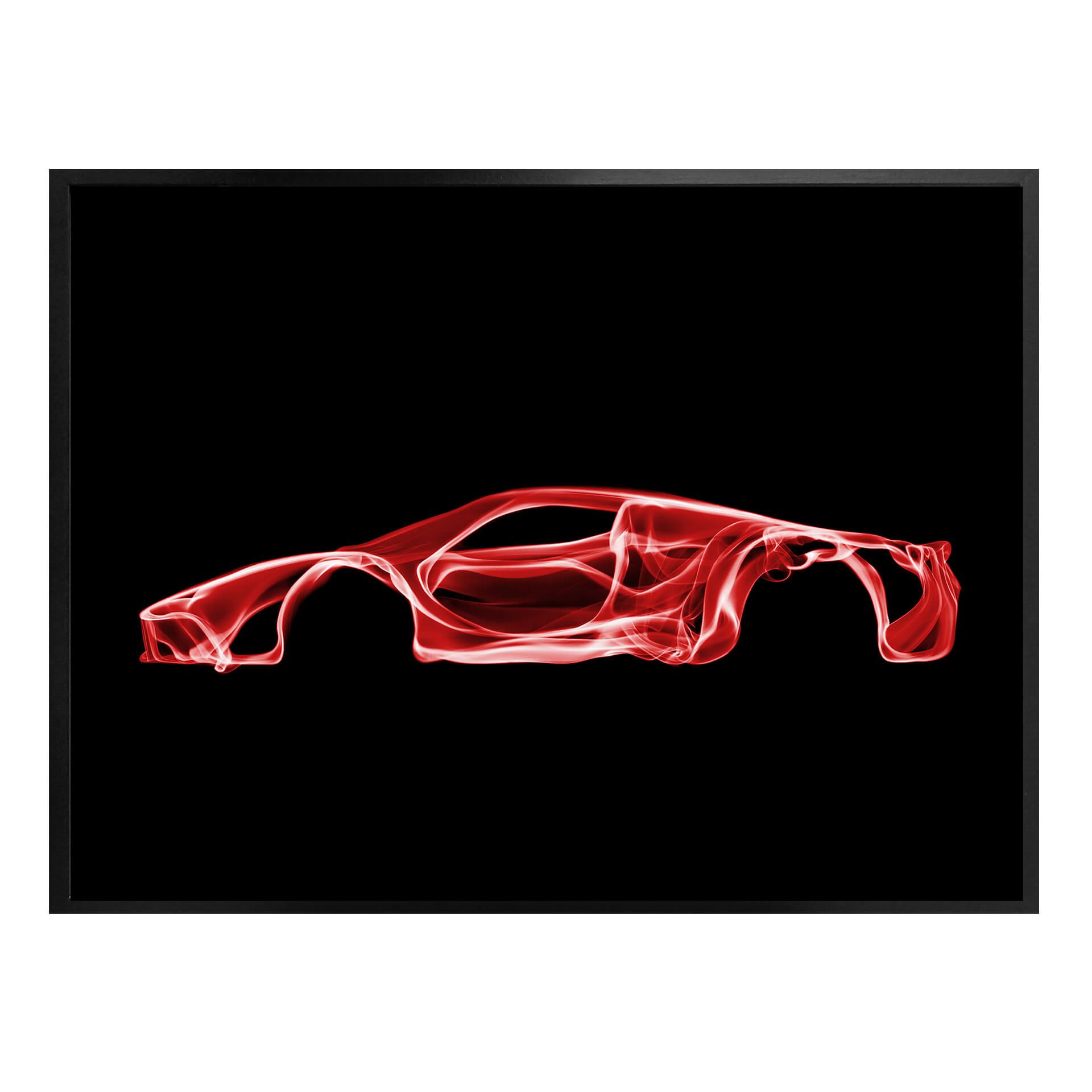 Plakat - Mielu - Red car