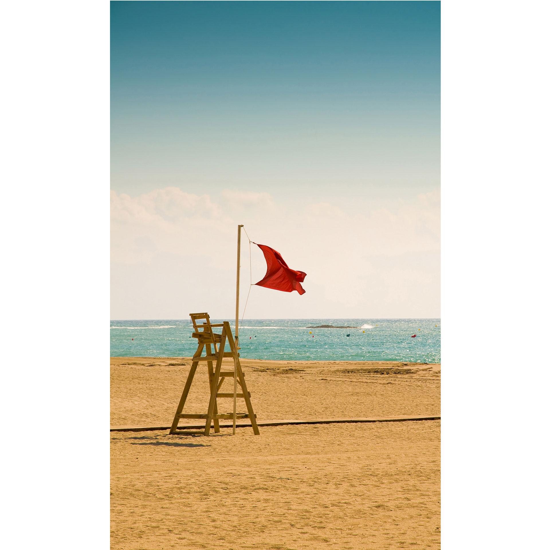 Fotobehang Rode Vlag