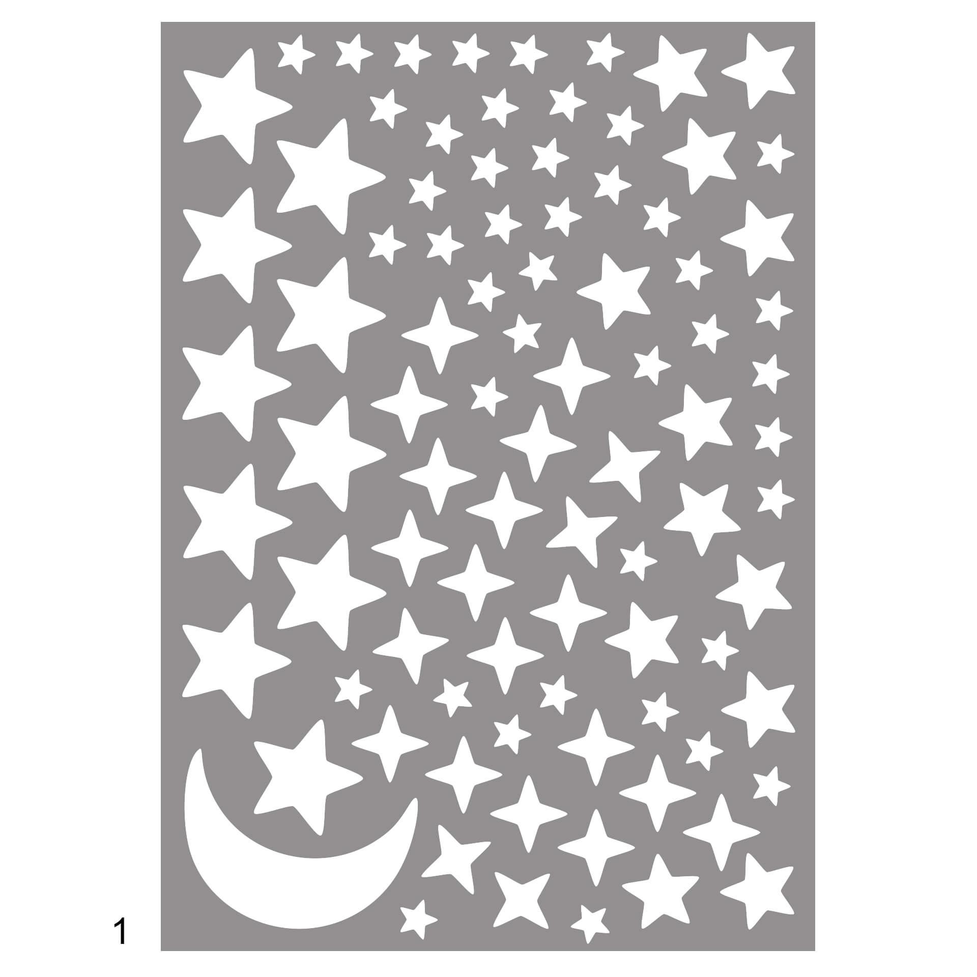 Sterrenhemel Stickers Glow in the Dark