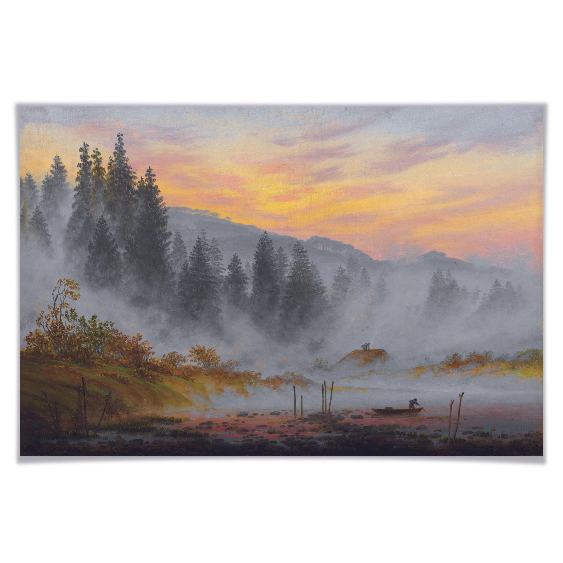Poster Friedrich - Der Morgen