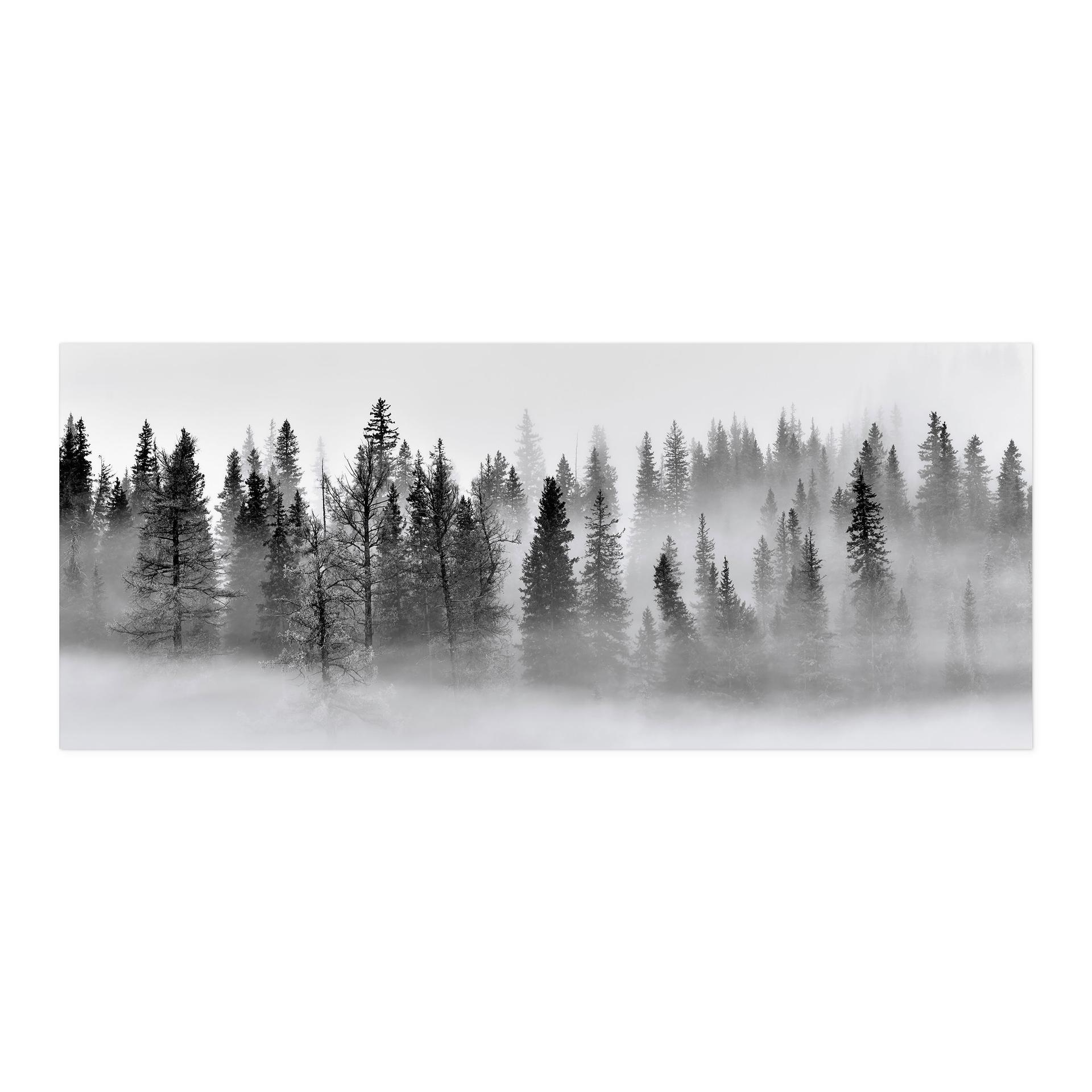 Selvklæbende bagpanel Xu - Foggy Forest