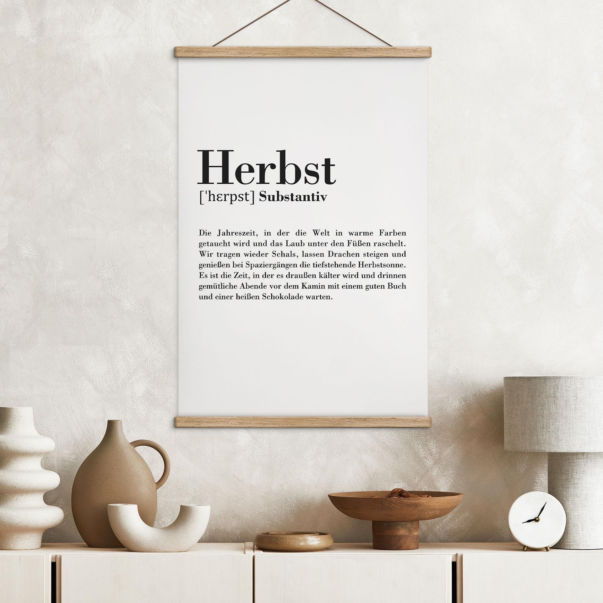 Stoffbild Grammatik - Herbst