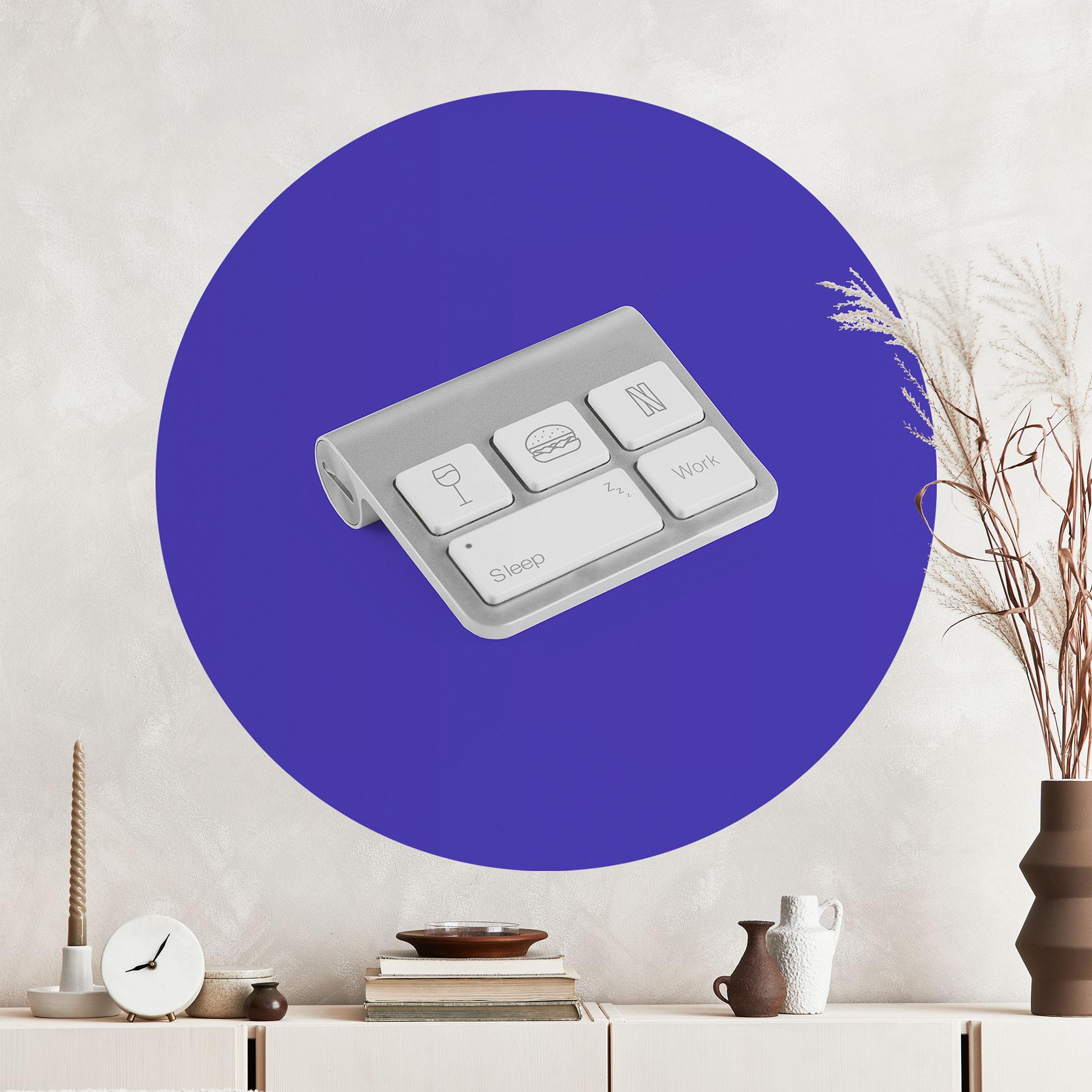Wallsticker Keyboard of Life - Pozdniakov - Rund