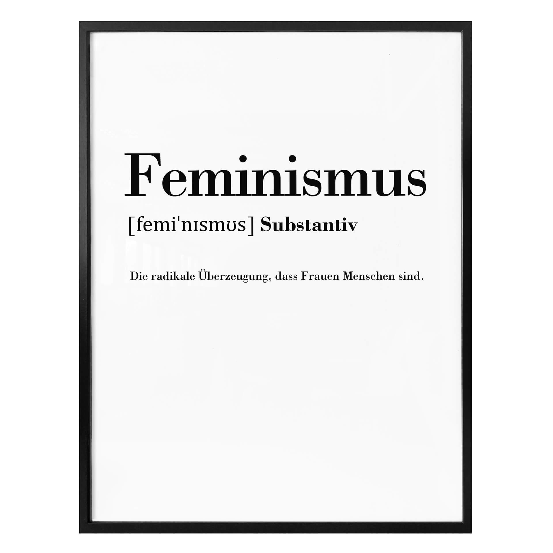 Poster Grammatik - Feminismus