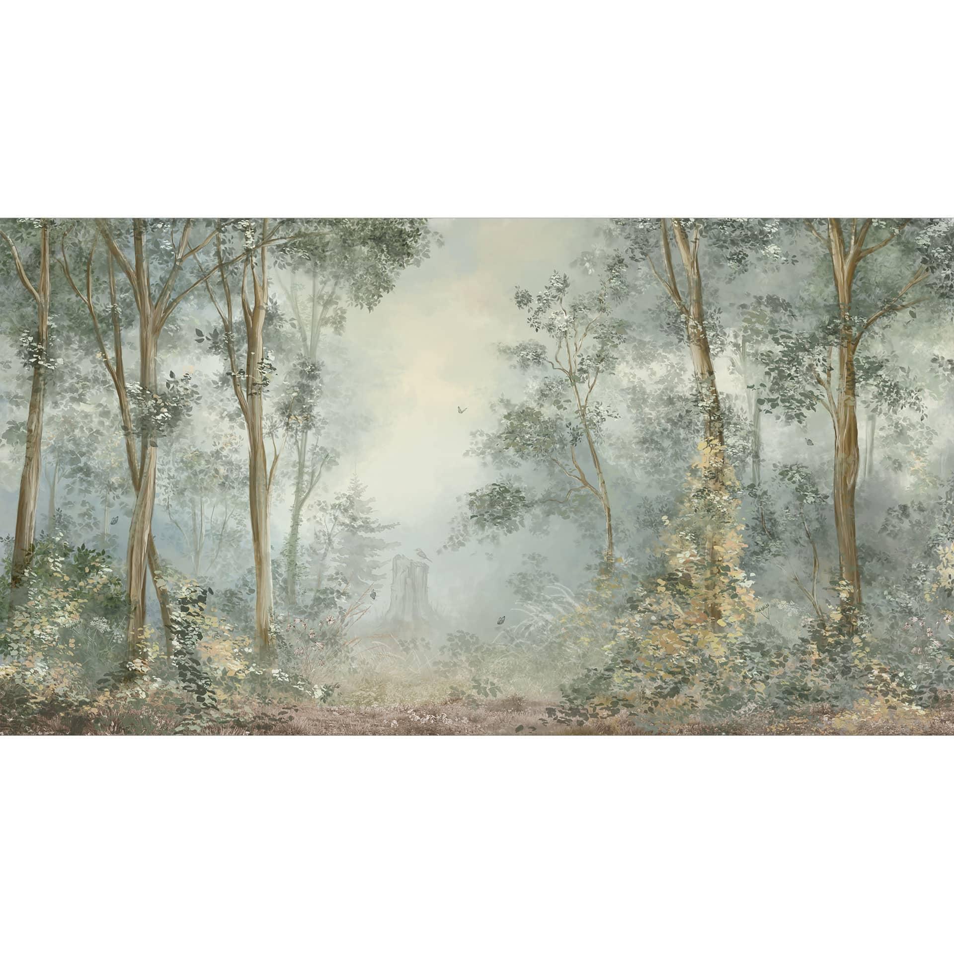 Waldtapete Fototapete Verwunschener Wald - Ms Tiff