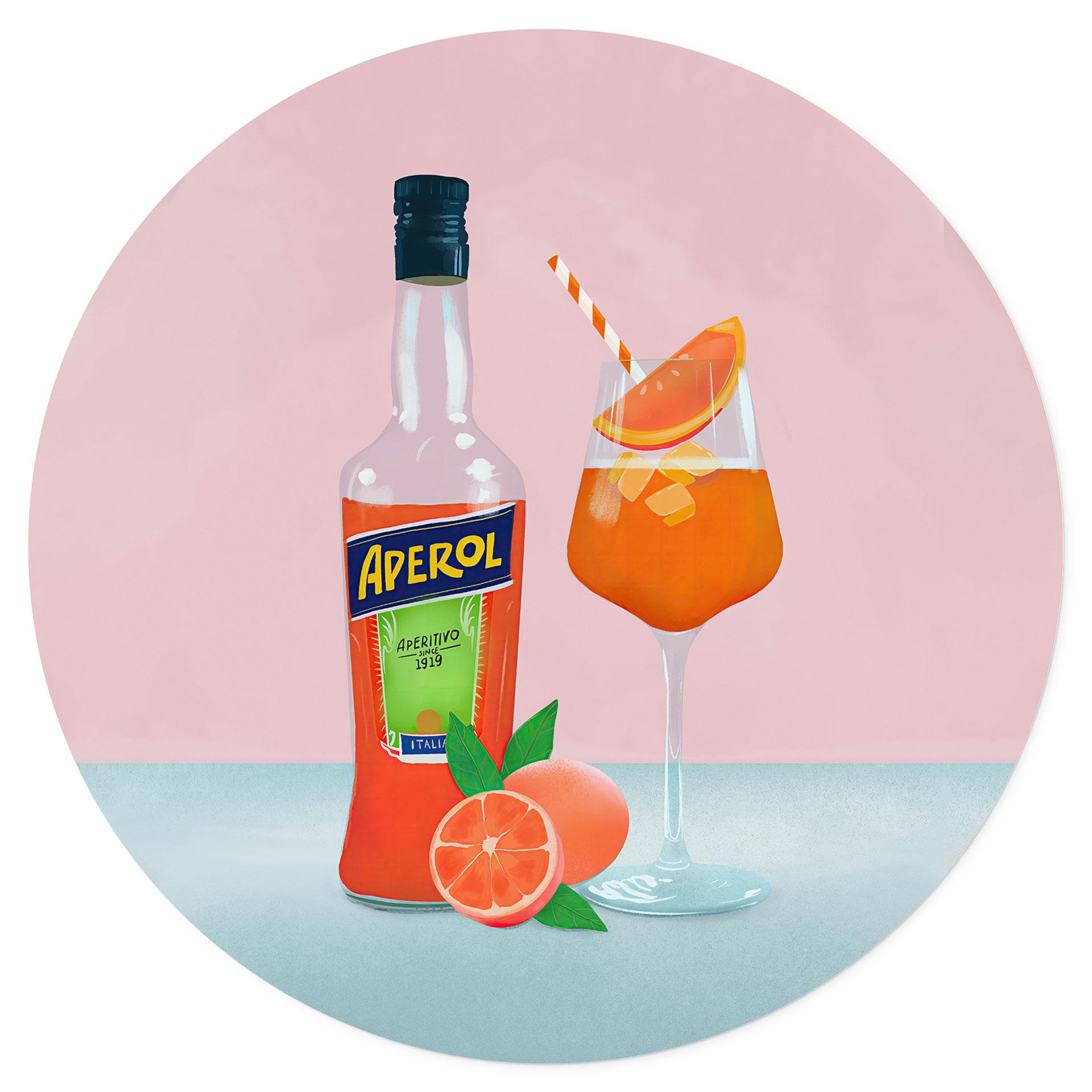 Adesivo murale Aperol - Lizde