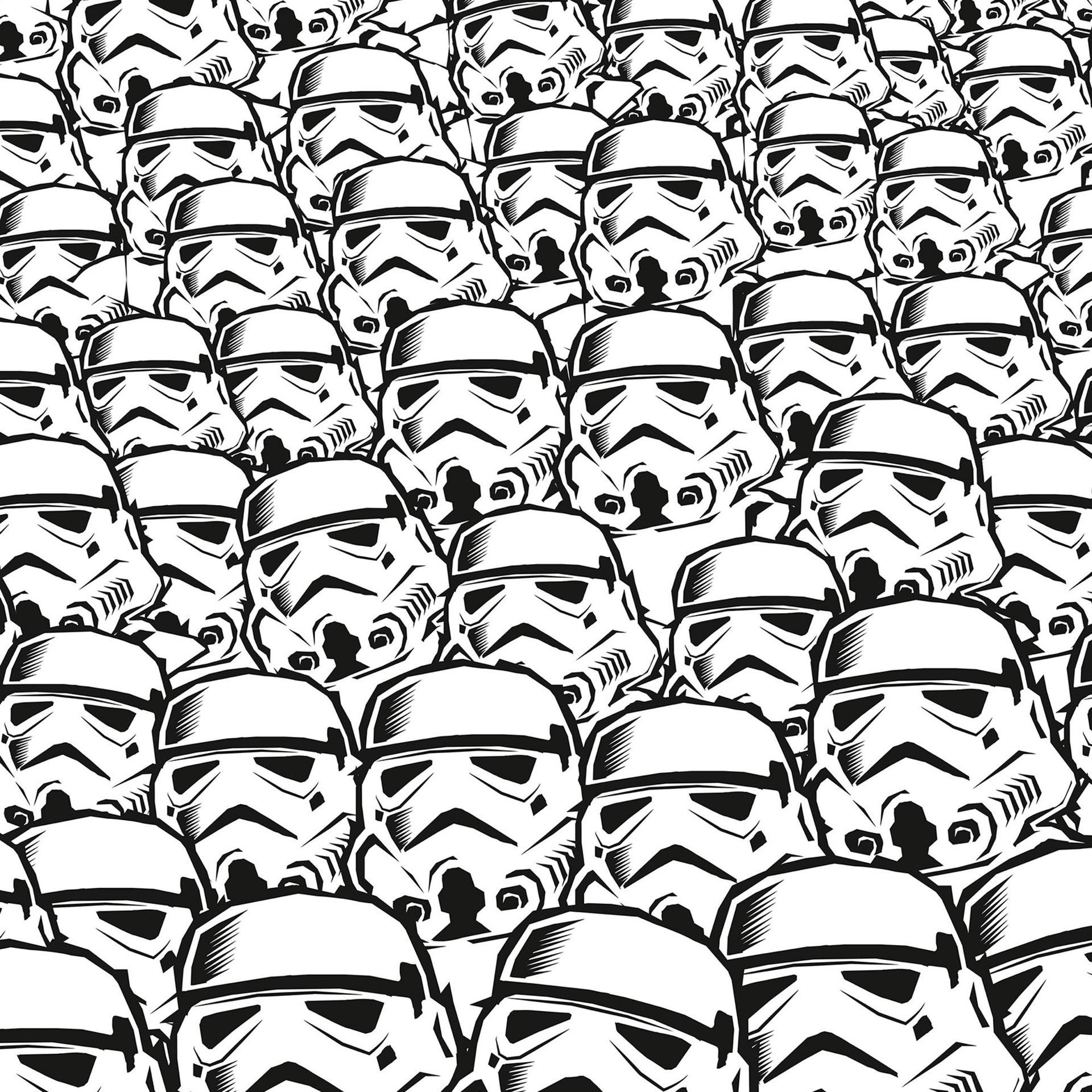 Vlies Fototapete - Star Wars Stormtrooper Swarm - 250 x 280 cm