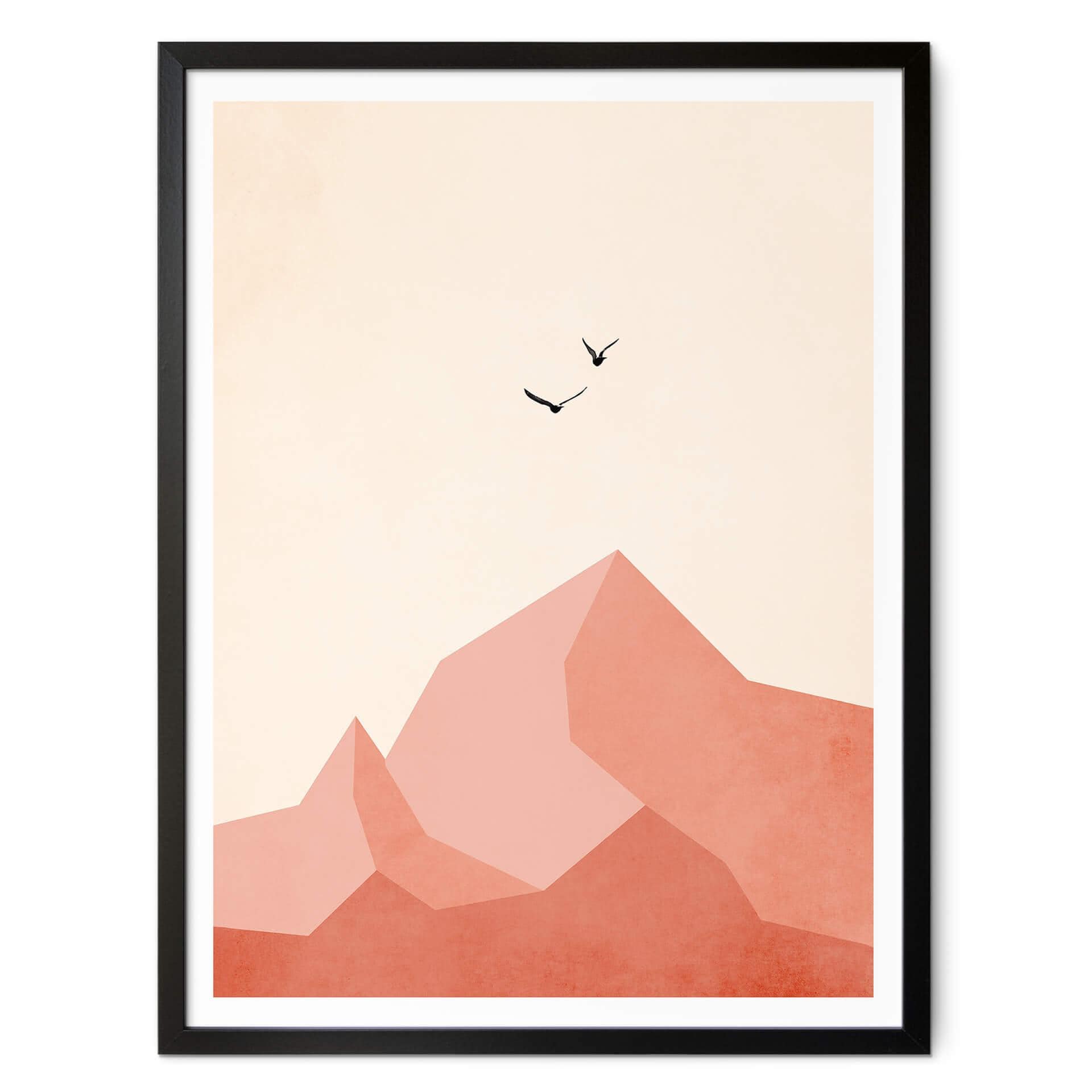 Póster Kubistika - Zugspitze