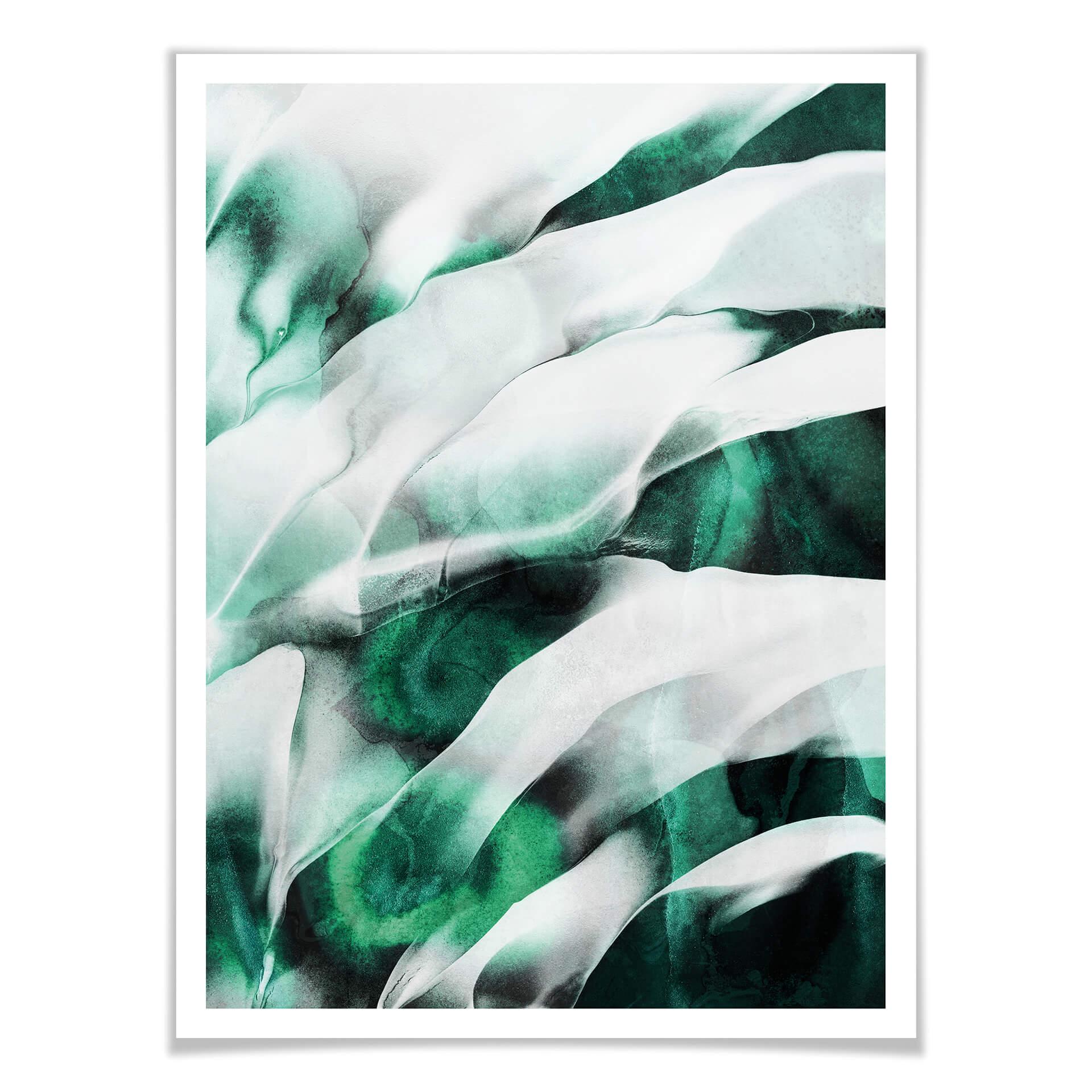 Plakat Fredriksson - Emerald Flow