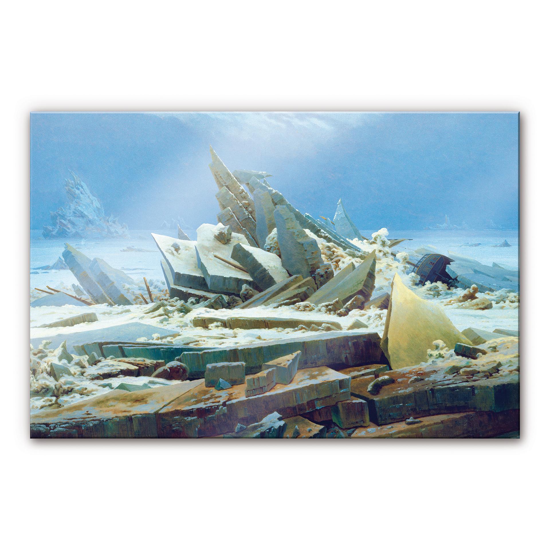 Akrylbillede Friedrich - Det Arktiske Ocean