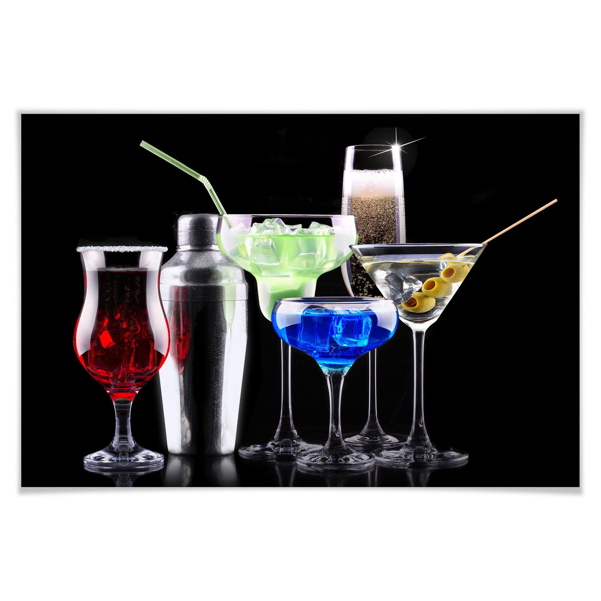 Poster - Girly Cocktails