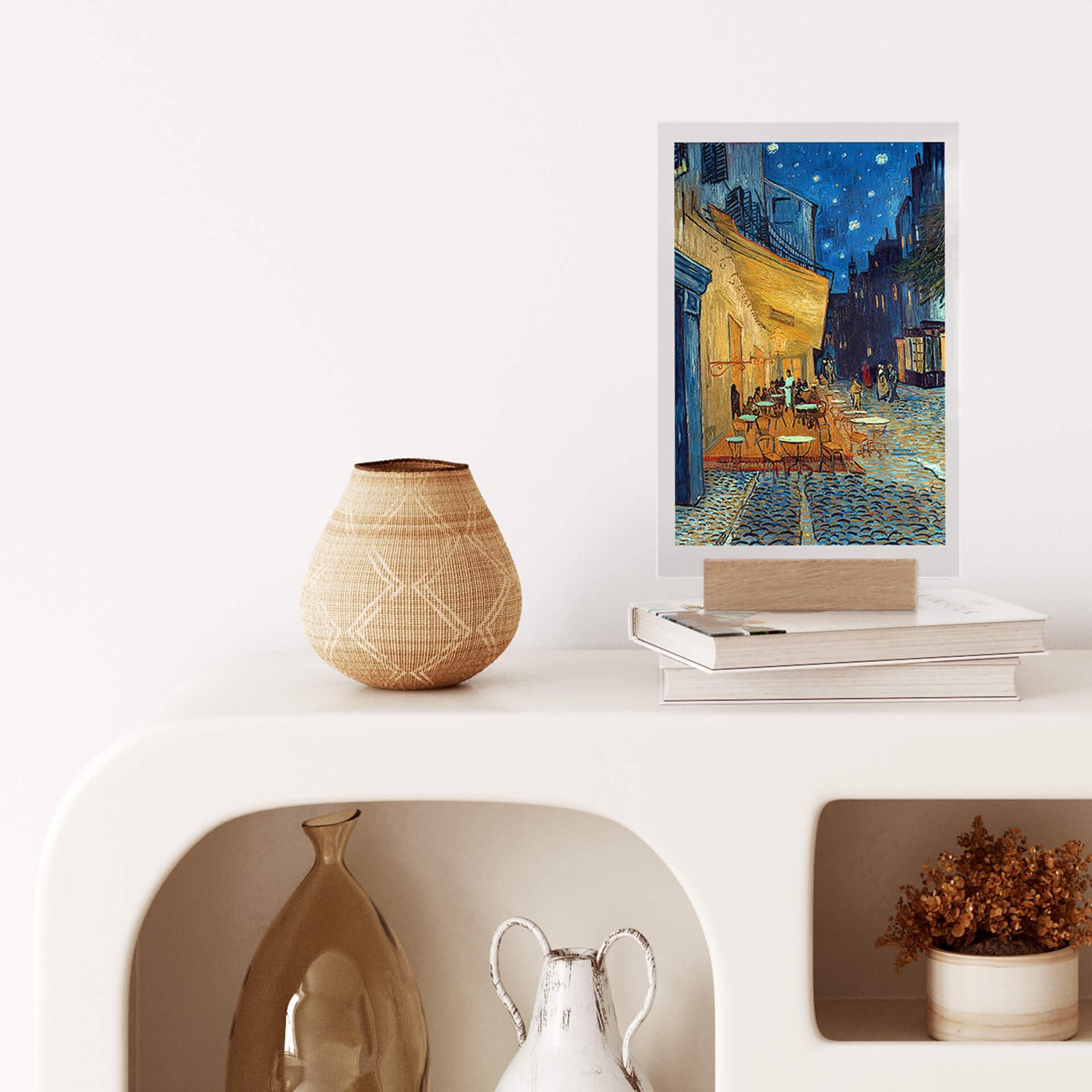 Acrylglas Tafeldecoratie van Gogh - Café Terras