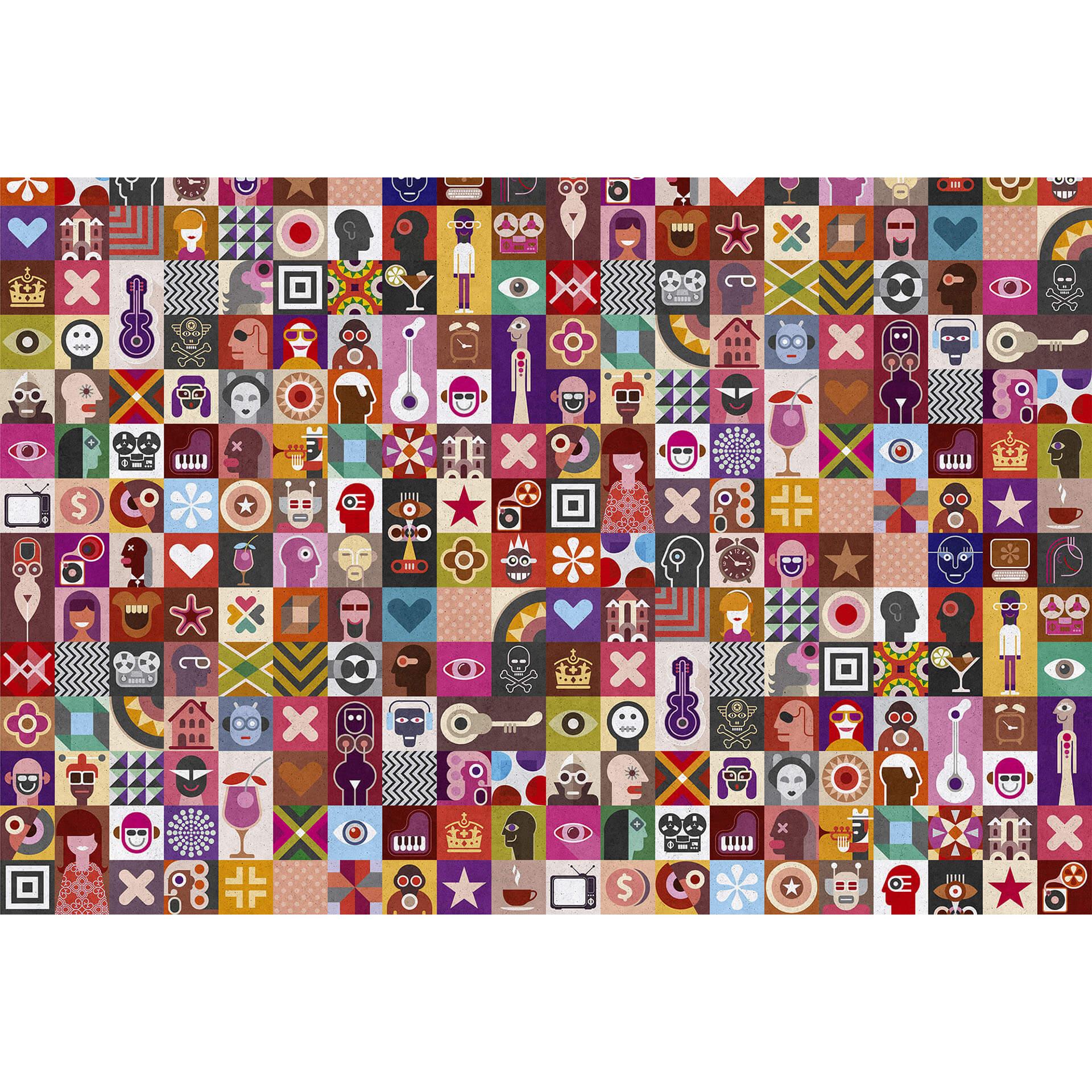 Livingwalls Fotobehang Walls by Patel 2 come as you are 1