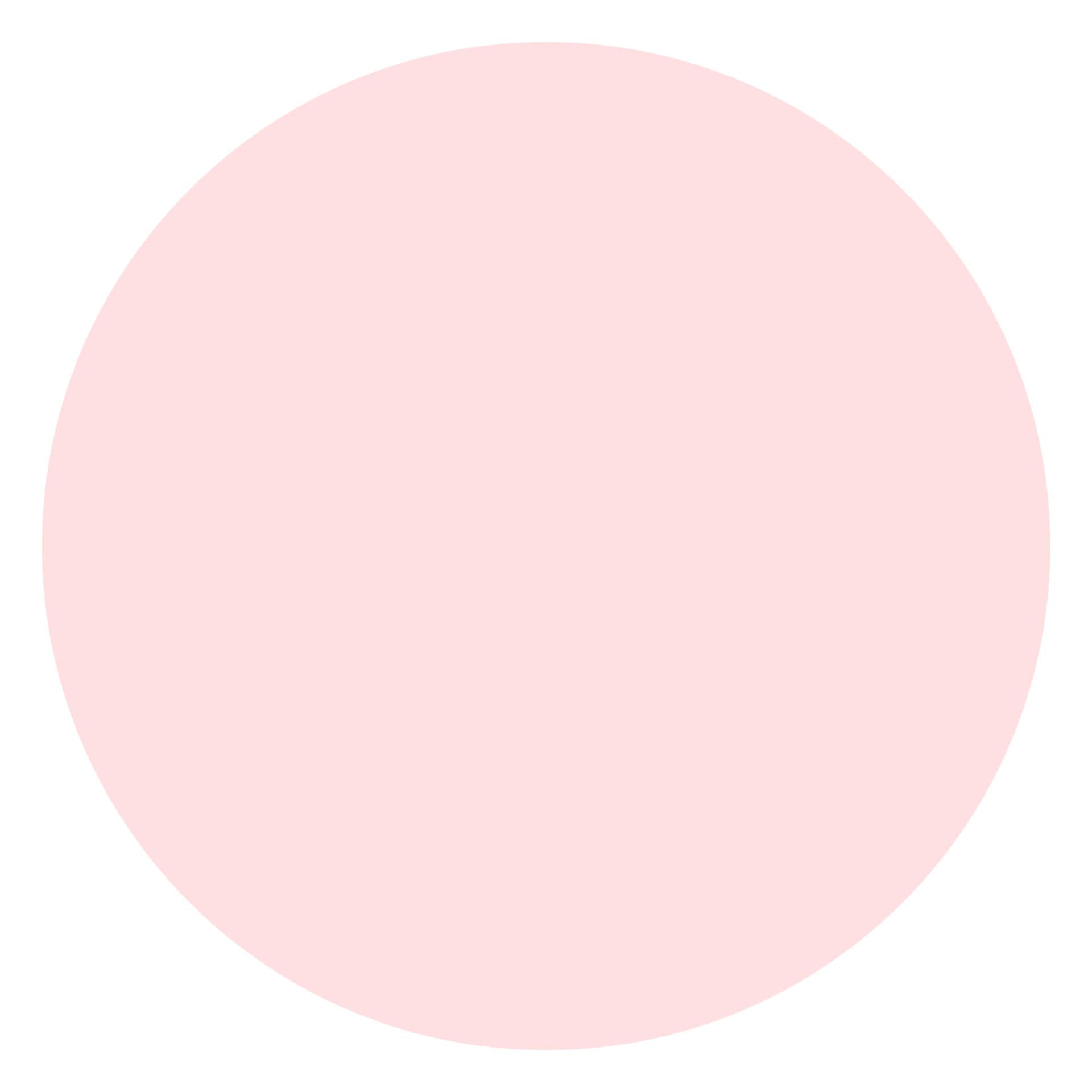 Zelfklevende Wandcirkel Roze - Lichtroze Cirkel Muursticker