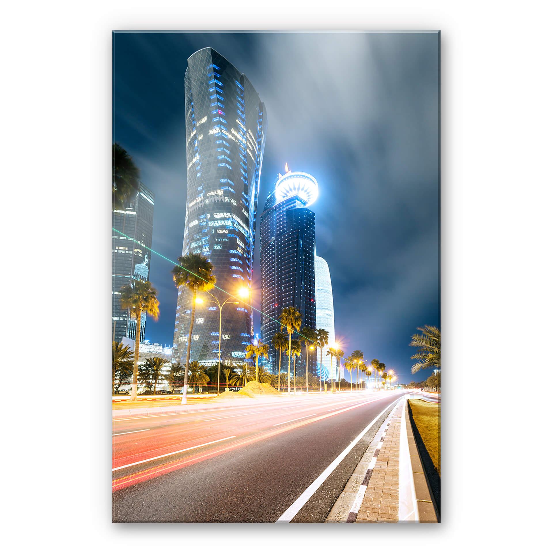 Akrylbillede Colombo - Qatar - Doha