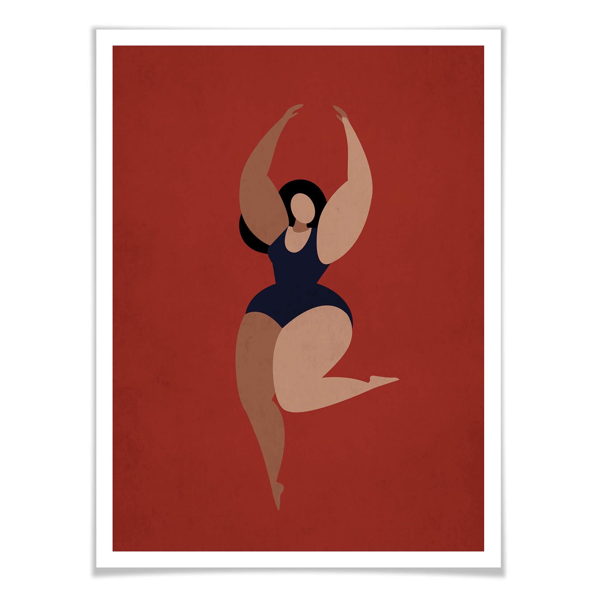 Póster Kubistika - Sentirse bien