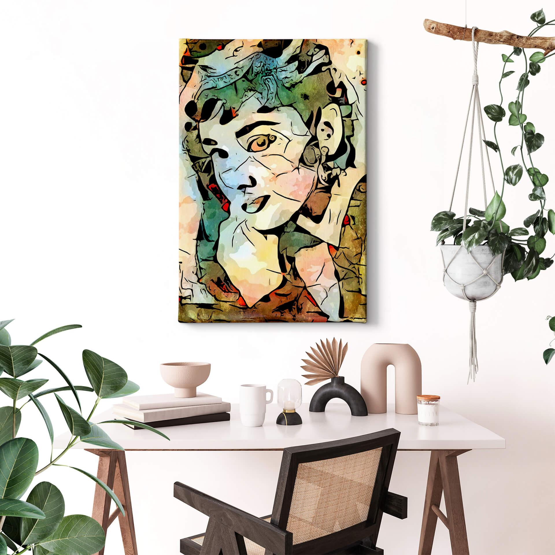 Obraz na płótnie Zamart - Hołd dla Miro - Audrey Hepburn