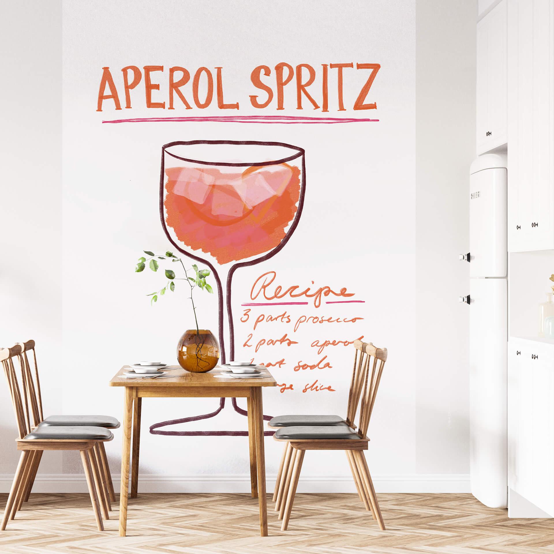 Fototapet för köket - Fritsch - Aperol Spritz