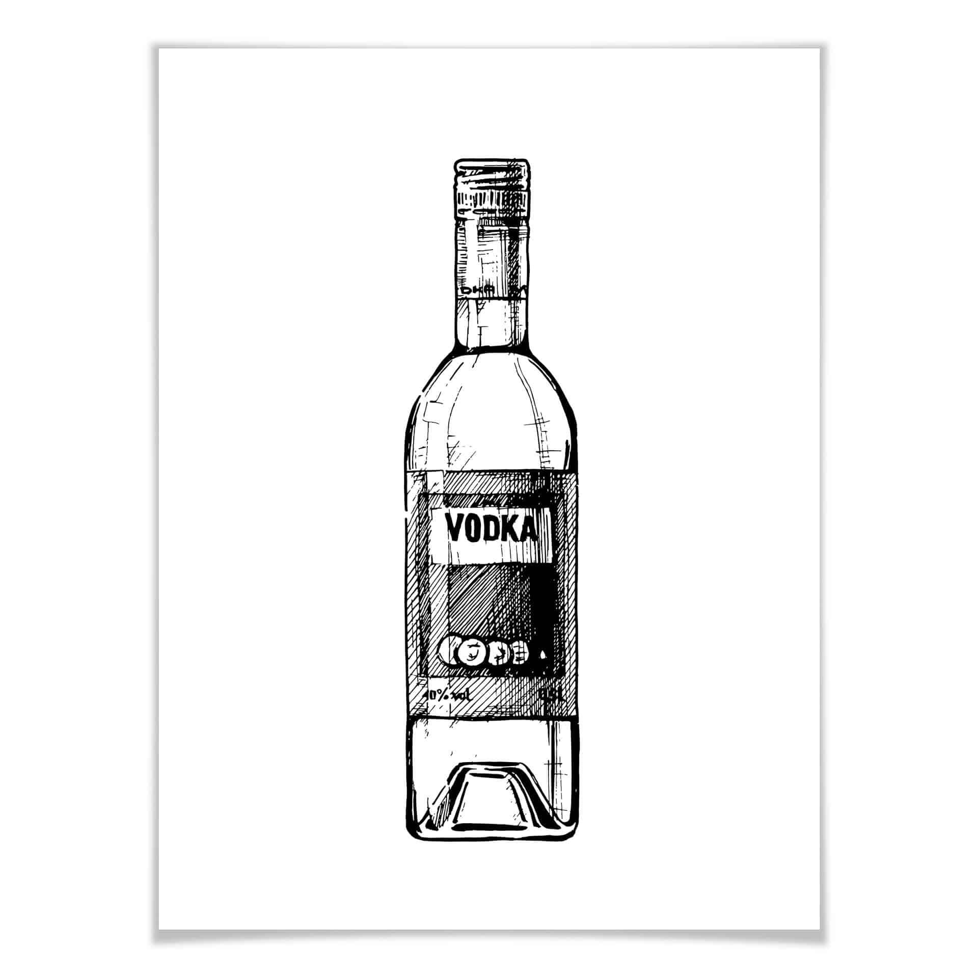 Plakat Wódka