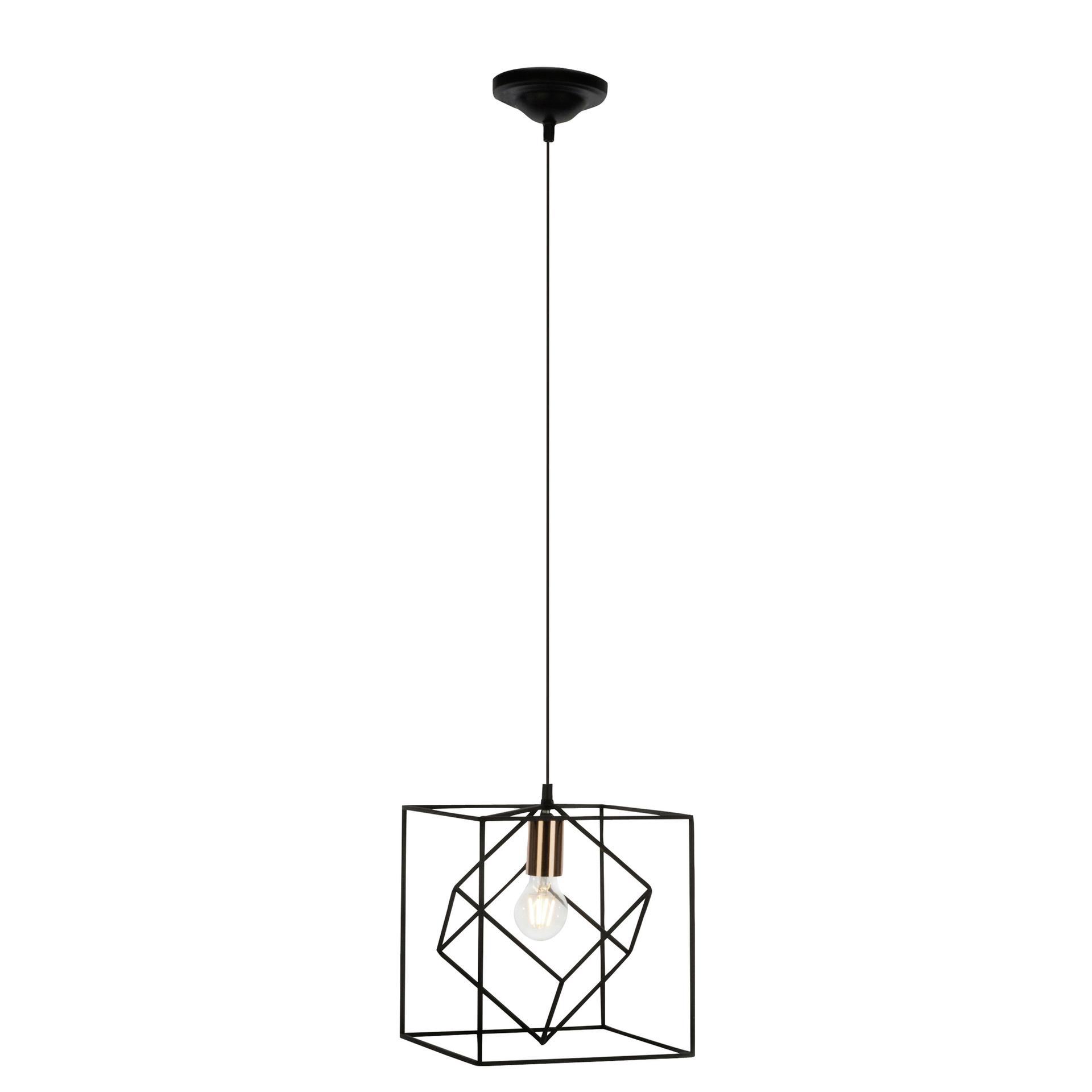 Pendelleuchte Simon, metallic, 149 x 25 cm, Metall Pendellampe, dimmbar