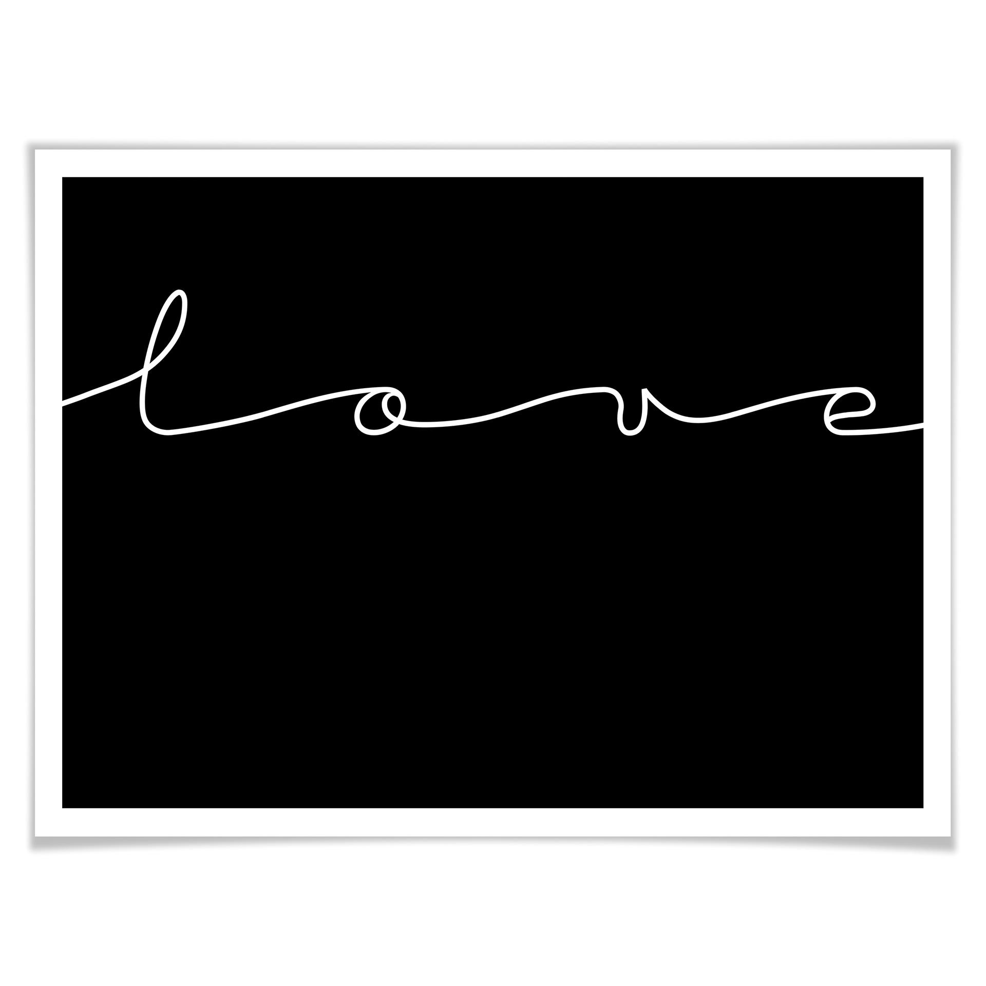 Plakat Love Line