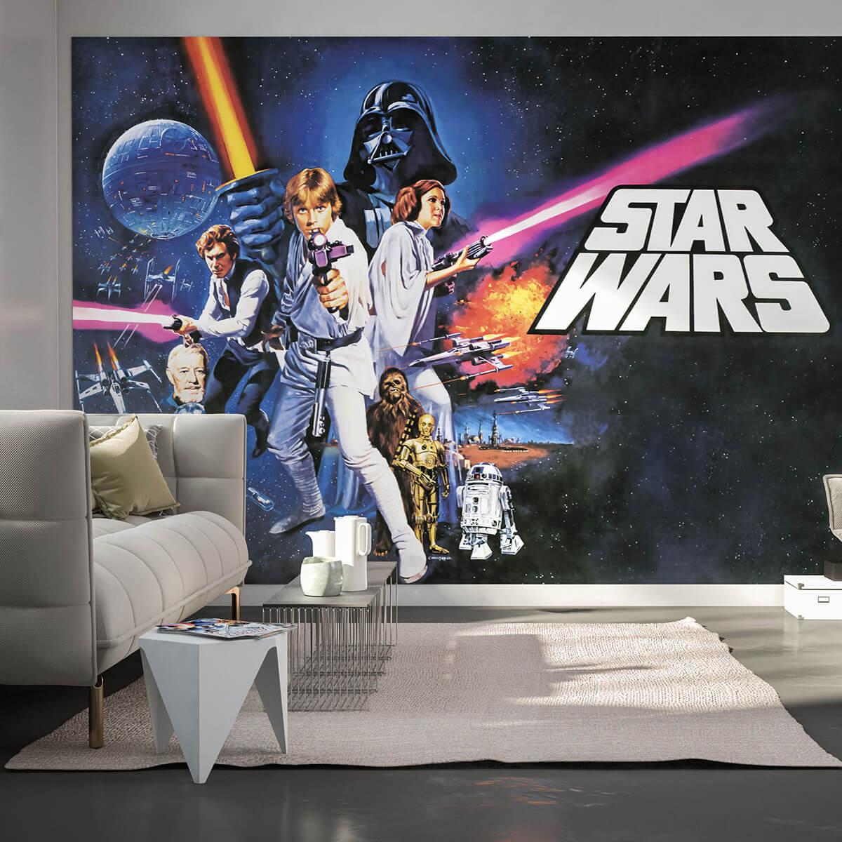 Fototapet - Star Warsplakat Classic 1