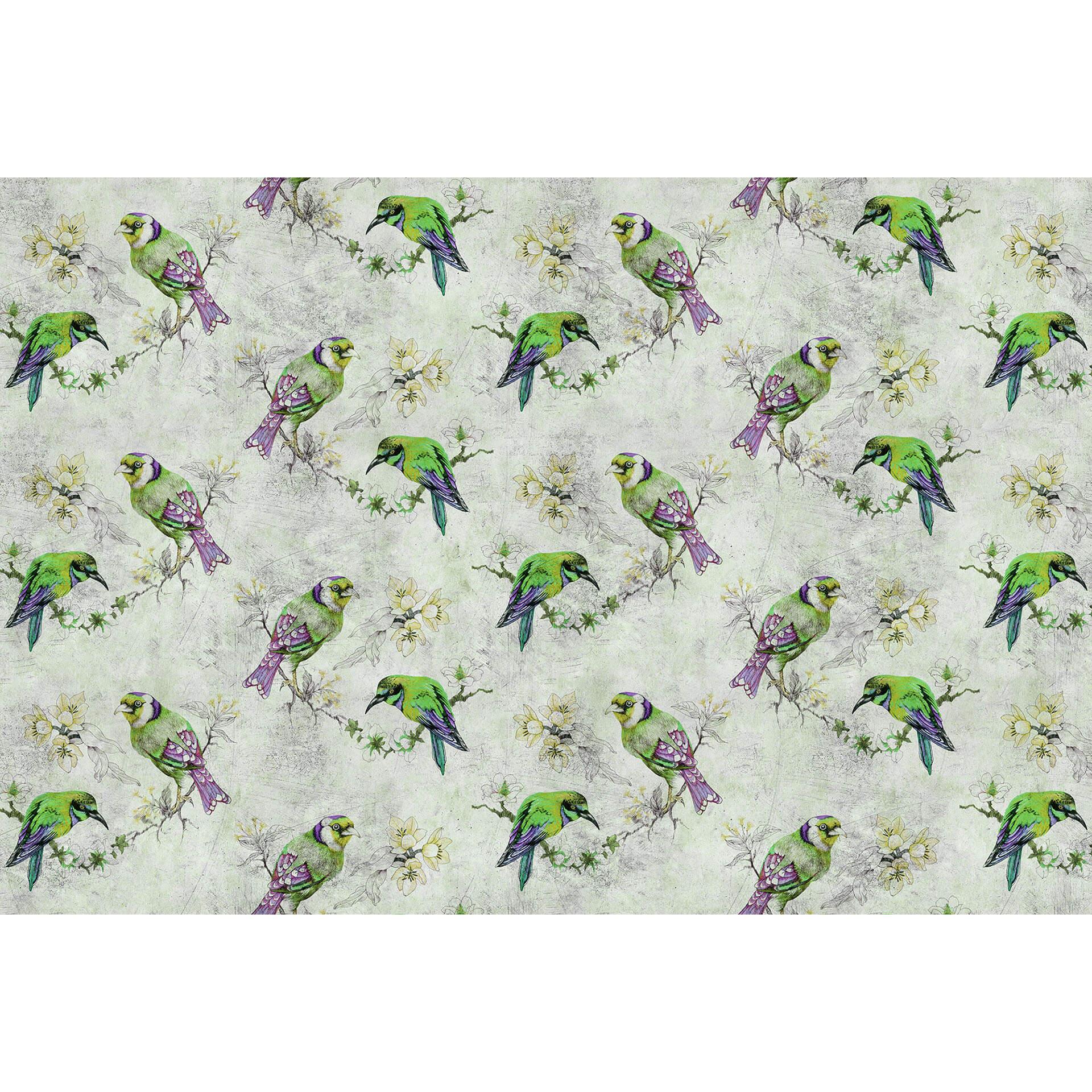 Livingwalls Fotobehang Walls by Patel 2 love birds 2